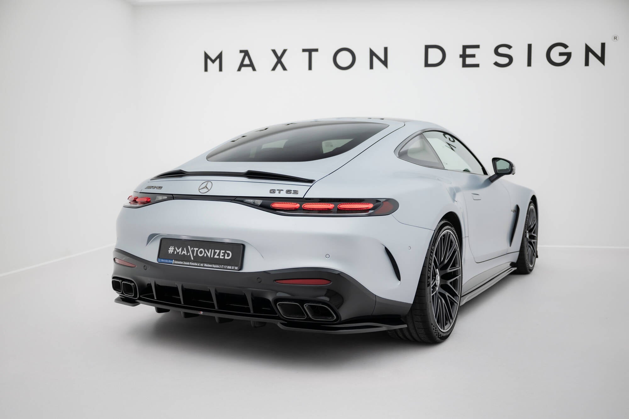 Maxton Design - Spoiler 3D für Mercedes - AMG GT 63 / 55 / 63 S E Performance C192 - Aerowerk.