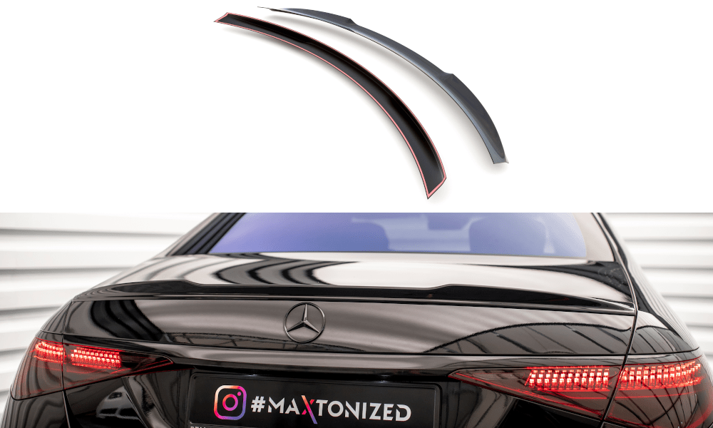 Maxton Design - Spoiler 3D für Mercedes - Benz S AMG - Line W223 - Aerowerk.