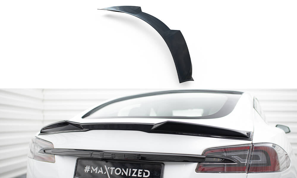 Maxton Design - Spoiler 3D für Tesla Model S Plaid Mk1 Facelift - Aerowerk.