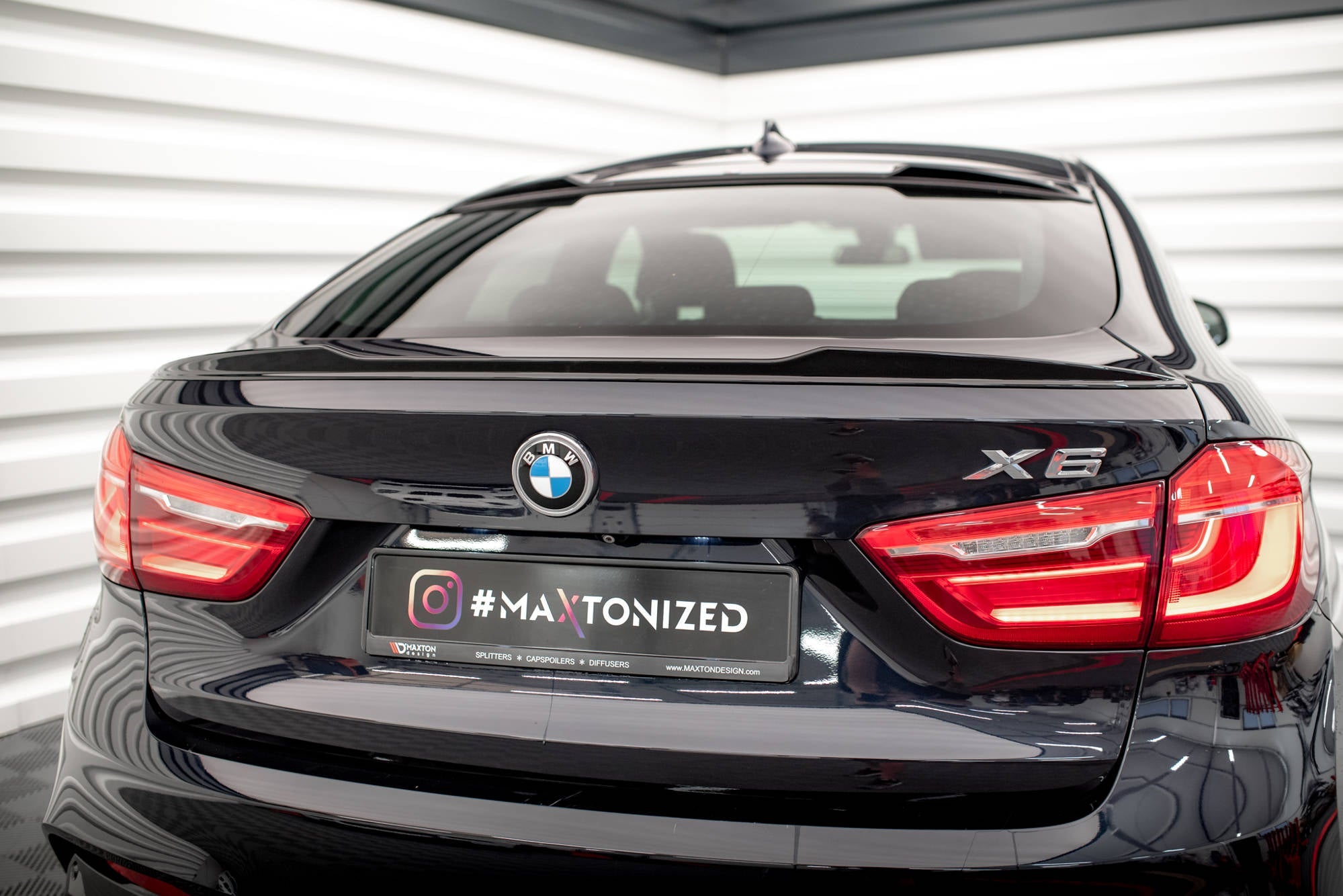 Maxton Design - Spoiler Abrisskante 3D für V.1 BMW X6 F16 M - Paket / X6 M F86 - Aerowerk.