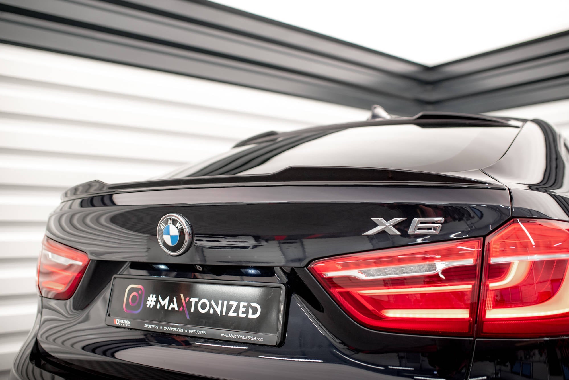 Maxton Design - Spoiler Abrisskante 3D für V.1 BMW X6 F16 M - Paket / X6 M F86 - Aerowerk.
