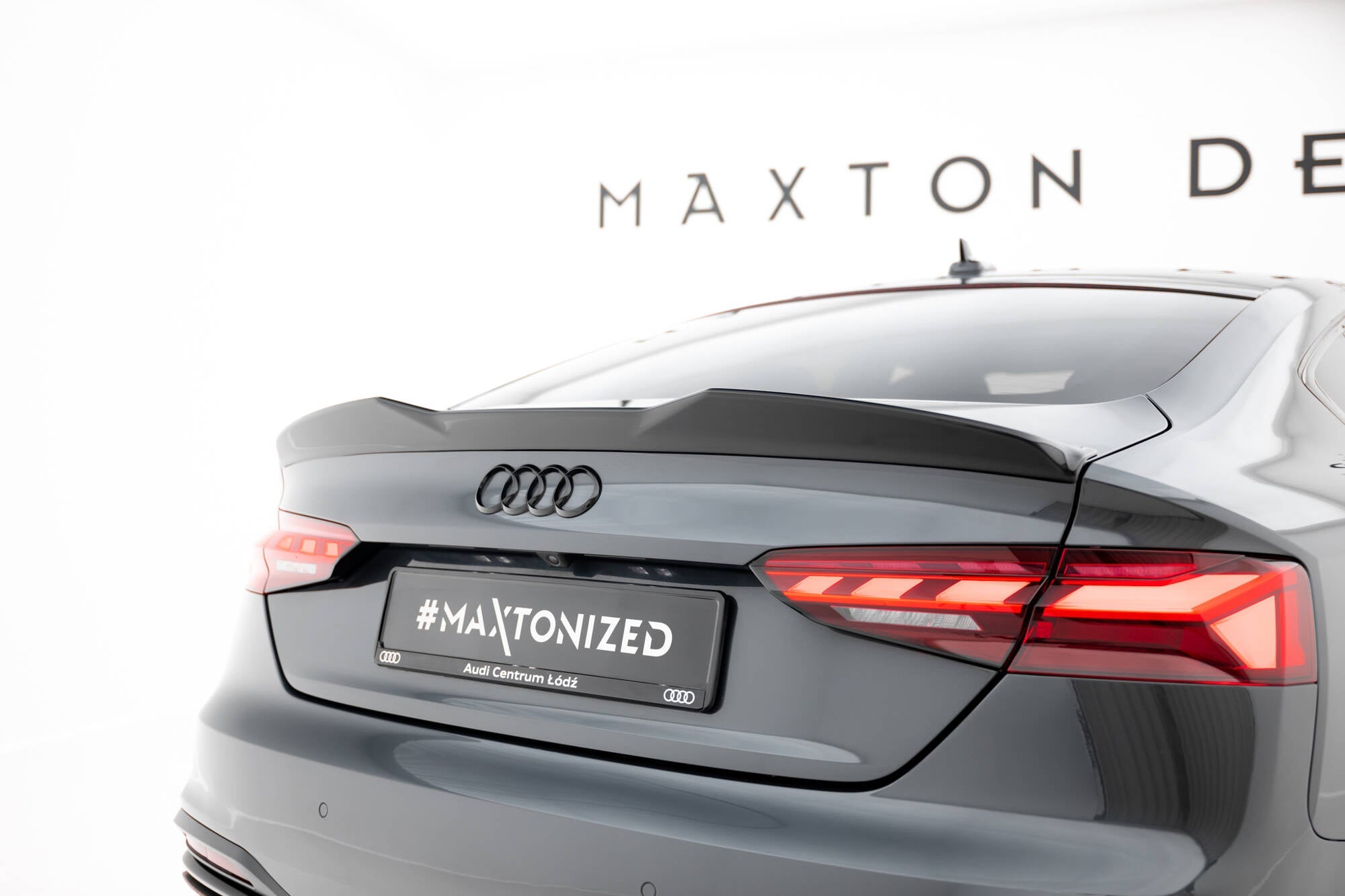 Maxton Design - Spoiler CAP 3D für Audi A5 Sportback F5 - Aerowerk.