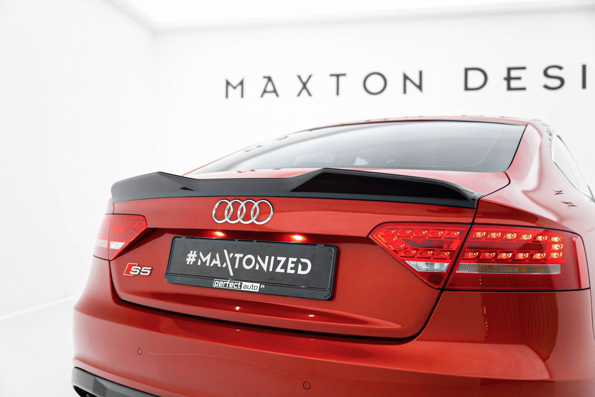 Maxton Design - Spoiler CAP 3D für Audi A5 Sportback S - Line / S5 8T / 8T Facelift - Aerowerk.