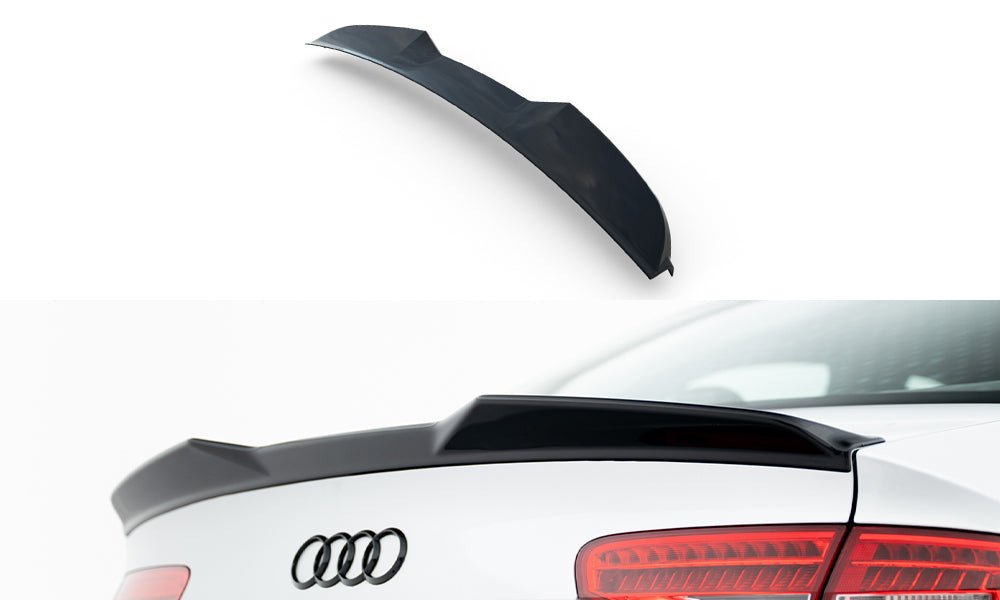 Maxton Design - Spoiler CAP 3D für Audi S4 Limousine B8 Facelift - Aerowerk.