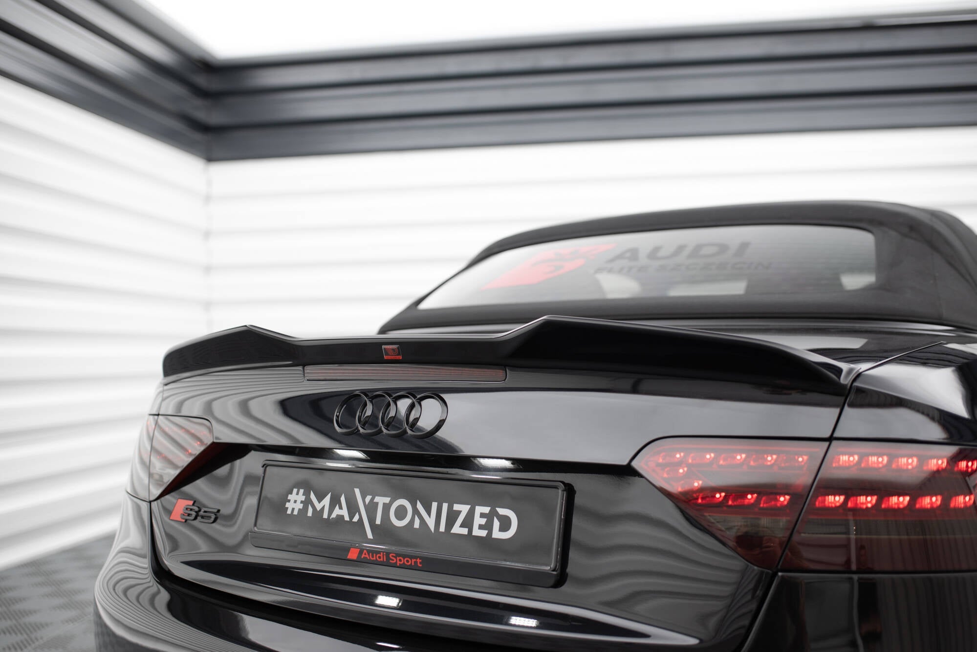 Maxton Design - Spoiler CAP 3D für Audi S5 / A5 S - Line Cabrio 8T - Aerowerk.