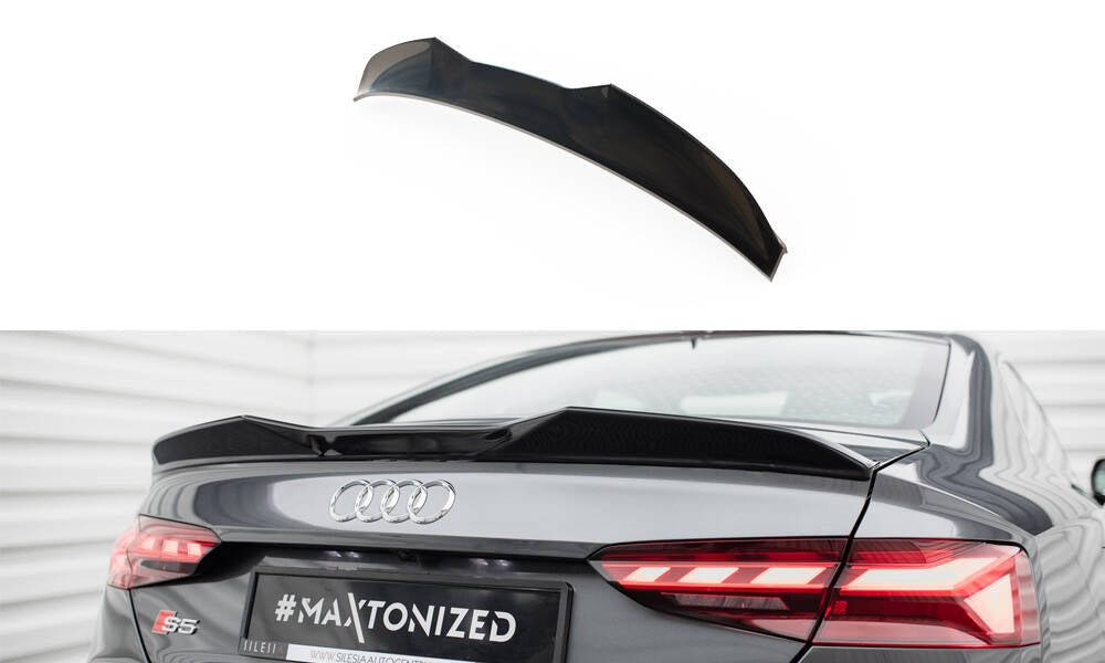 Maxton Design - Spoiler CAP 3D für Audi S5 Coupe / A5 S - Line Coupe F5 Facelift - Aerowerk.
