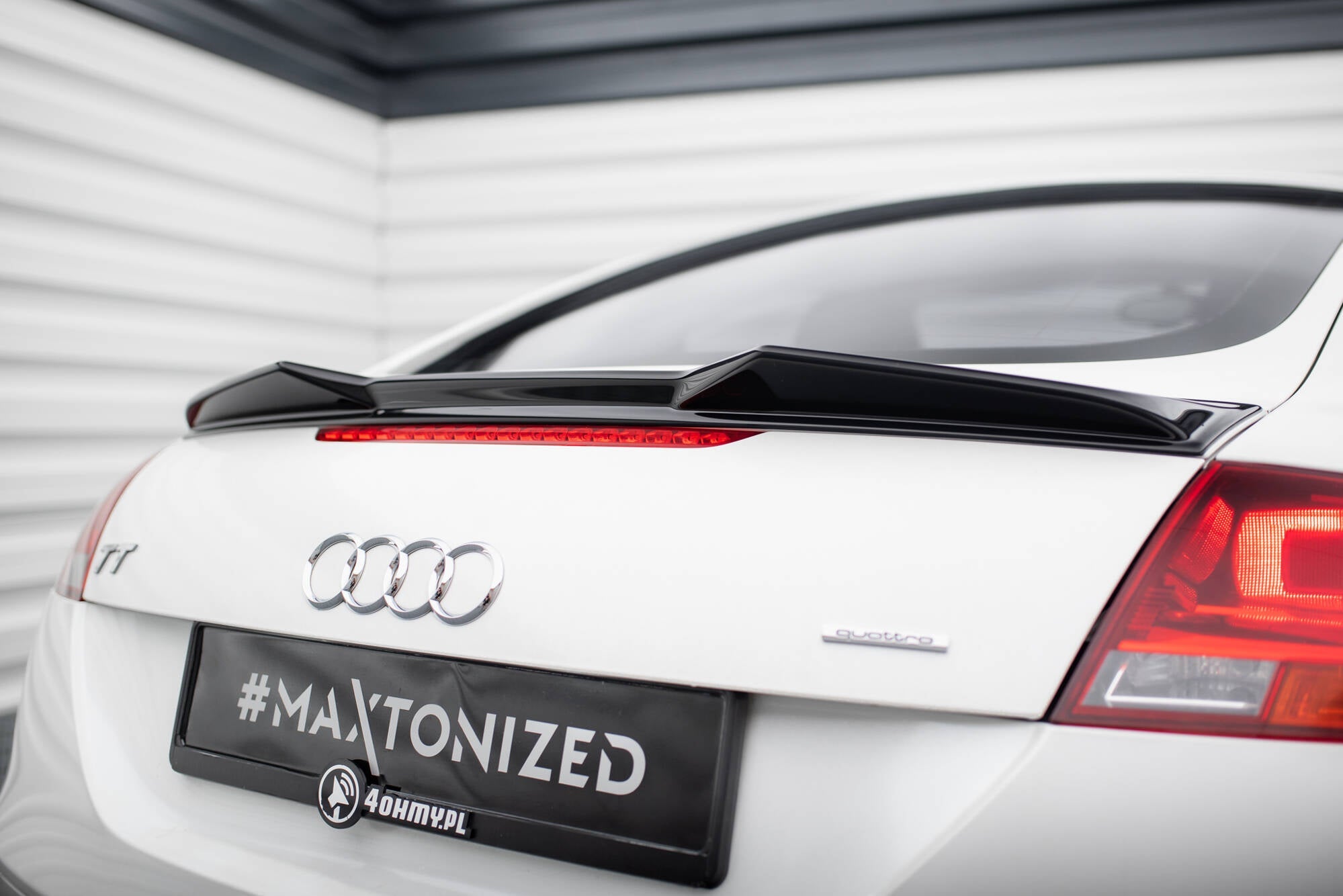 Maxton Design - Spoiler CAP 3D für Audi TT 8J - Aerowerk.