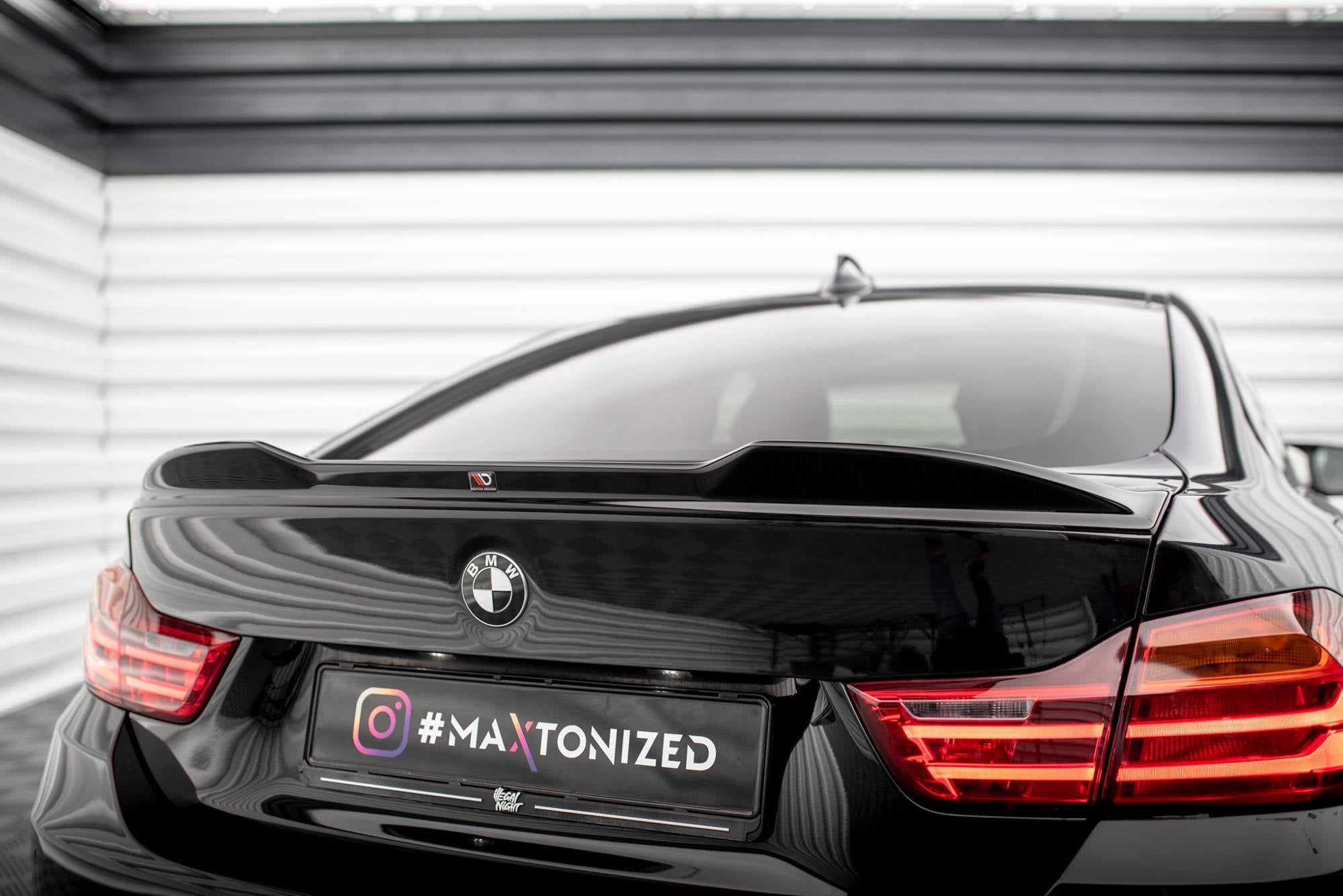 Maxton Design - Spoiler CAP 3D für BMW 4er Gran Coupe Standard / M - Paket F36 / F36 Facelift - Aerowerk.