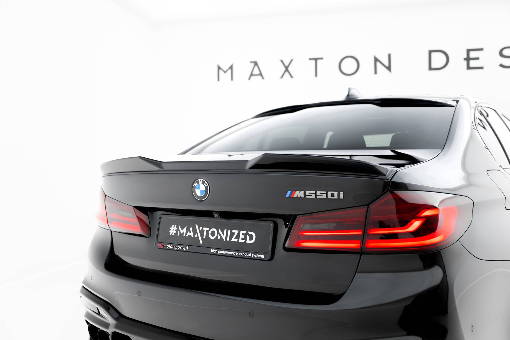 Maxton Design - Spoiler CAP 3D für BMW M550i / 5er M - Paket Limousine G30 - Aerowerk.