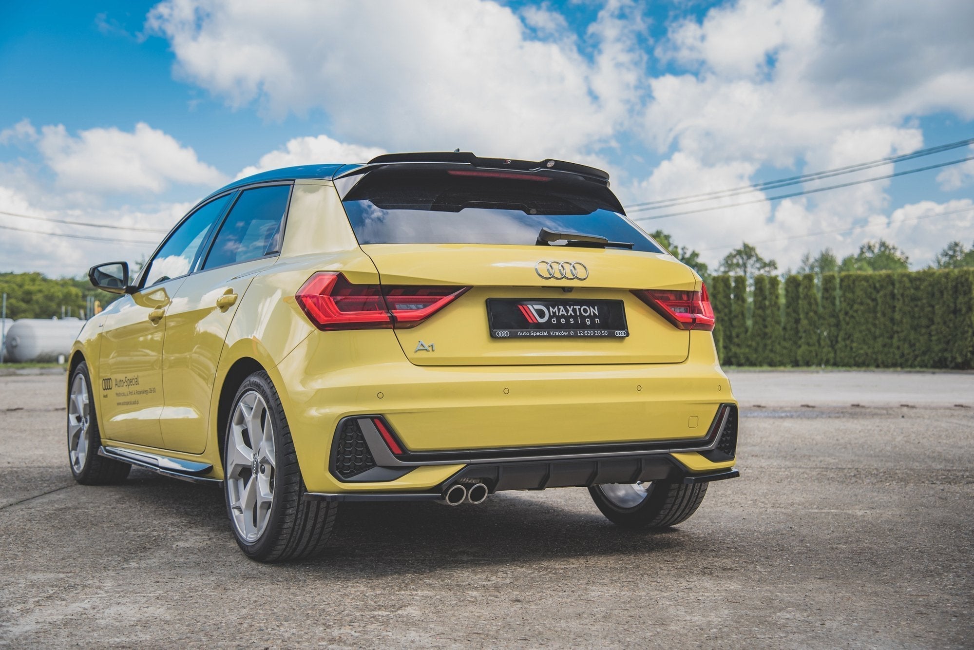 Maxton Design - Spoiler CAP für Audi A1 S - Line GB - Aerowerk.