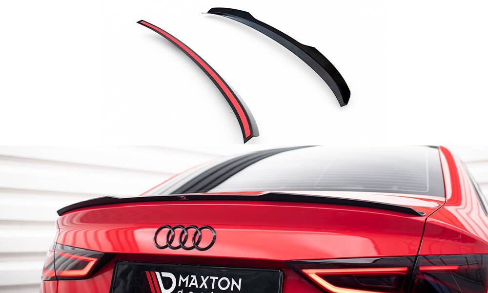 Maxton Design - Spoiler CAP für Audi A3 / A3 S - Line / S3 / RS3 Limousine 8V - Aerowerk.