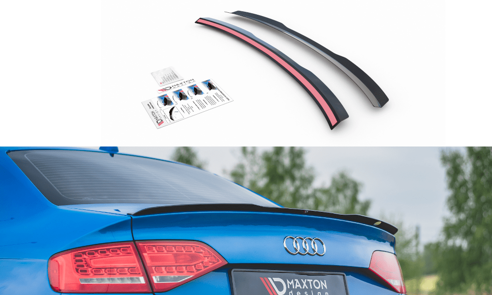Maxton Design - Spoiler CAP für Audi A4 Limousine B8 / B8 Facelift - Aerowerk.
