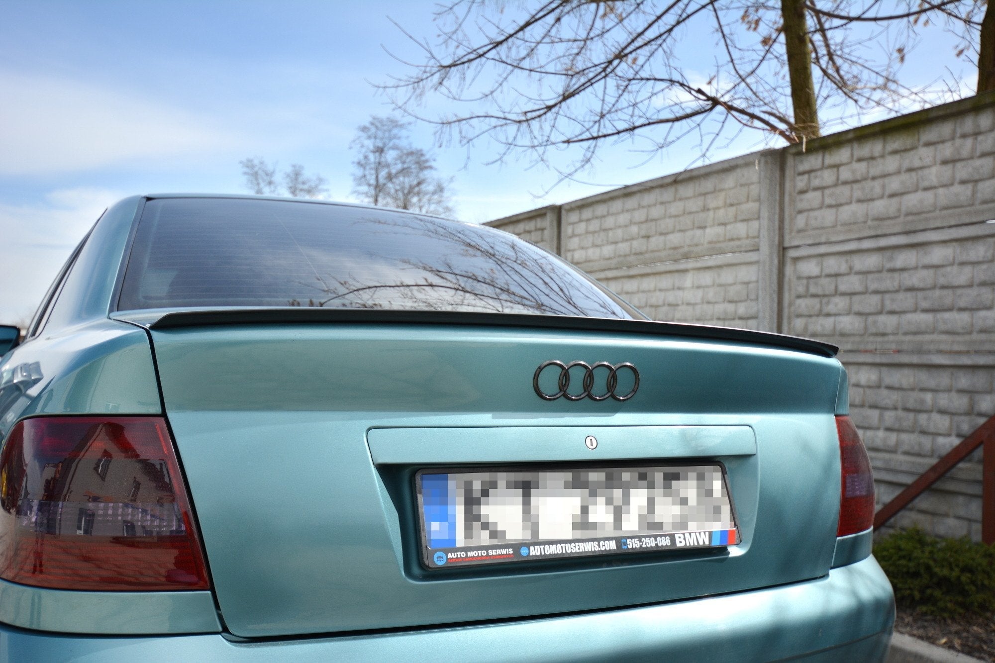 Maxton Design - Spoiler CAP für Audi A4 / S4 B5 Limousine - Aerowerk.