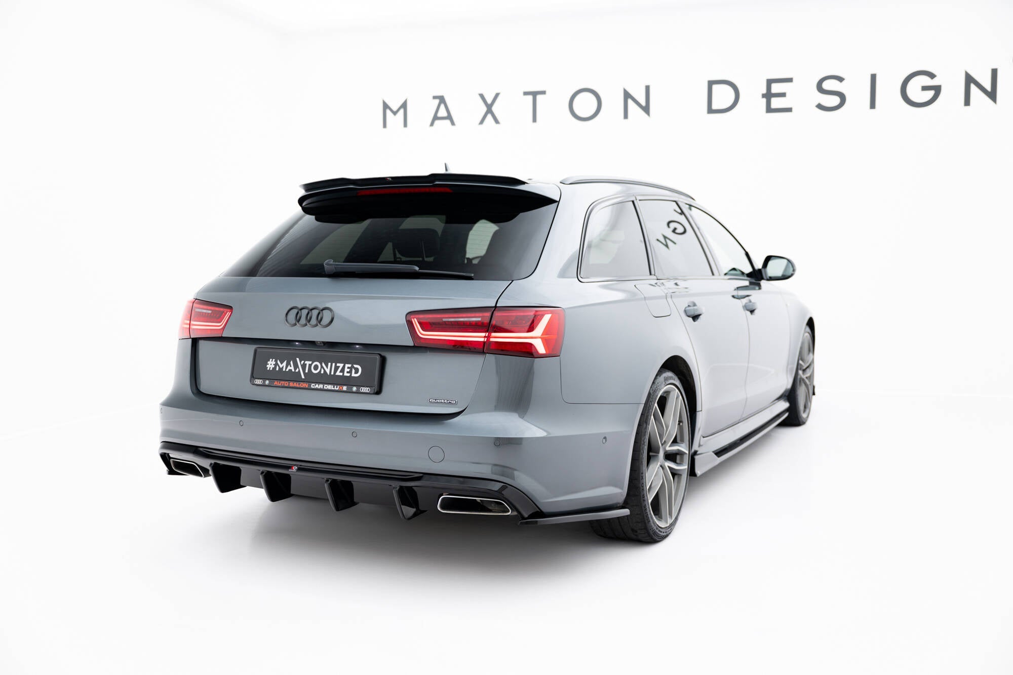 Maxton Design - Spoiler CAP für Audi A6 C7 Avant S - Line/ S6 C7 Preface and Facelift - Aerowerk.