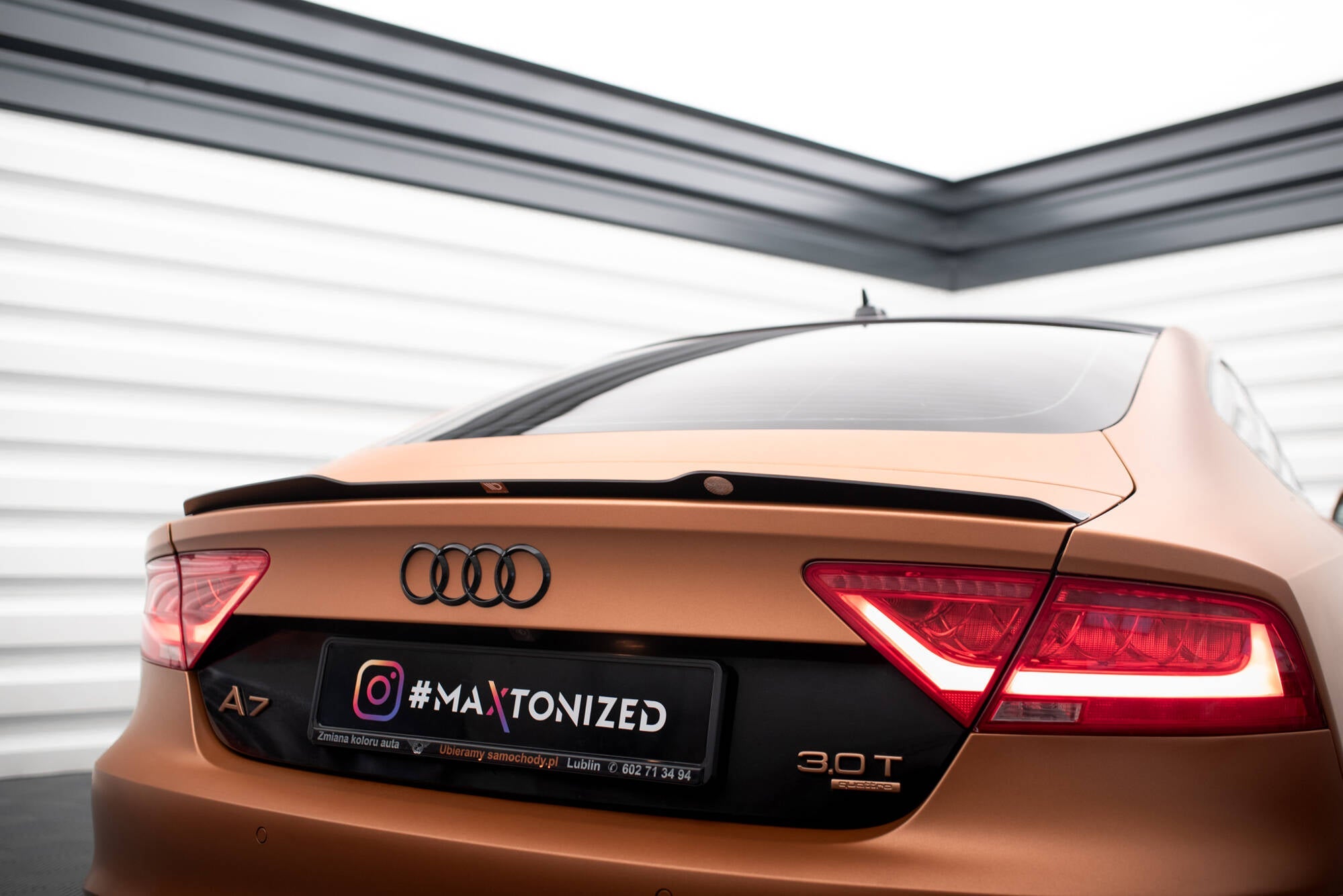Maxton Design - Spoiler CAP für Audi A7 C7 - Aerowerk.