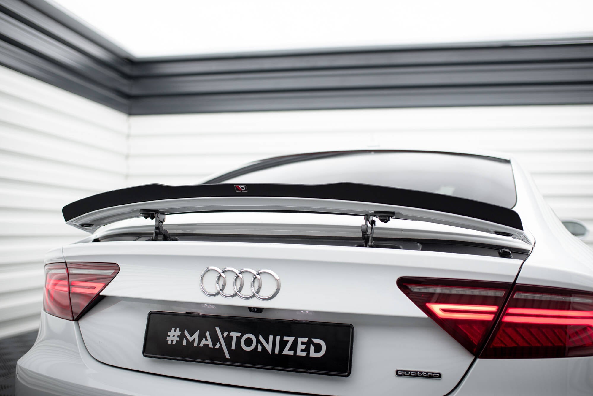 Maxton Design - Spoiler CAP für Audi A7 / S7 / A7 S - Line C7 / C7 Facelift - Aerowerk.
