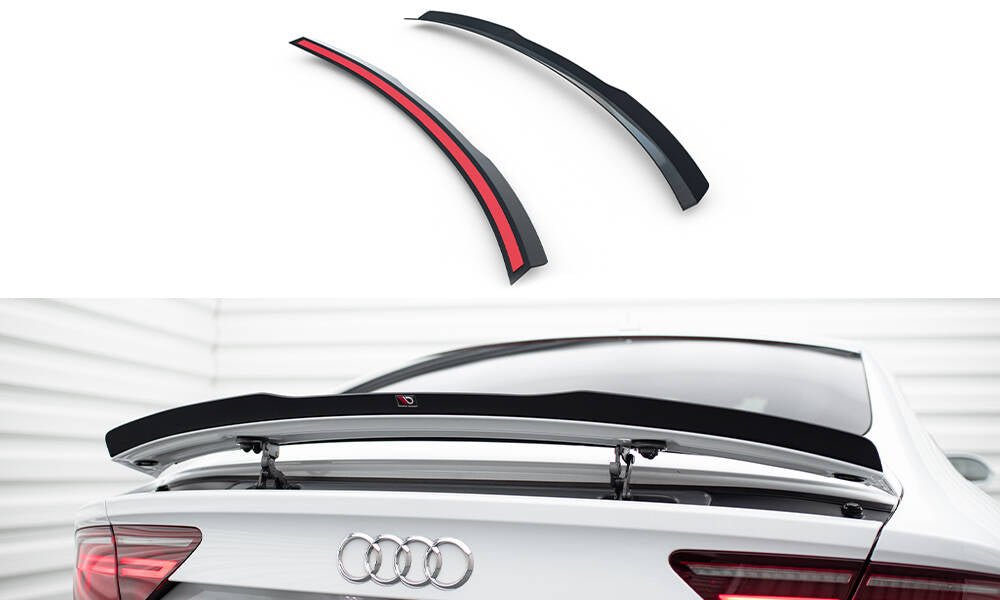 Maxton Design - Spoiler CAP für Audi A7 / S7 / A7 S - Line C7 / C7 Facelift - Aerowerk.