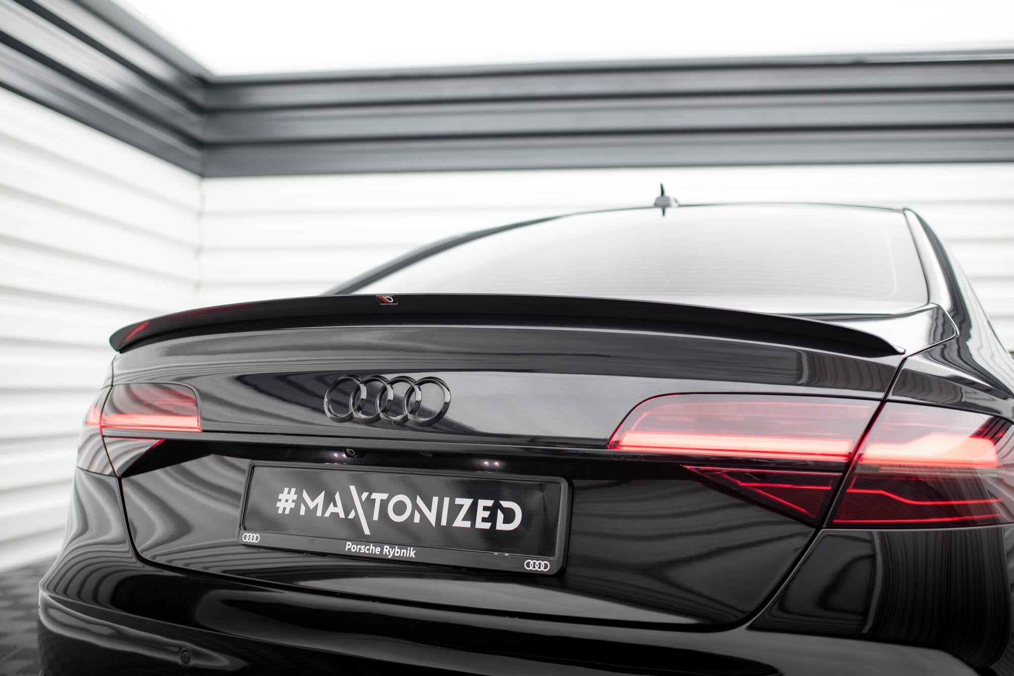 Maxton Design - Spoiler CAP für Audi A8 D4 - Aerowerk.