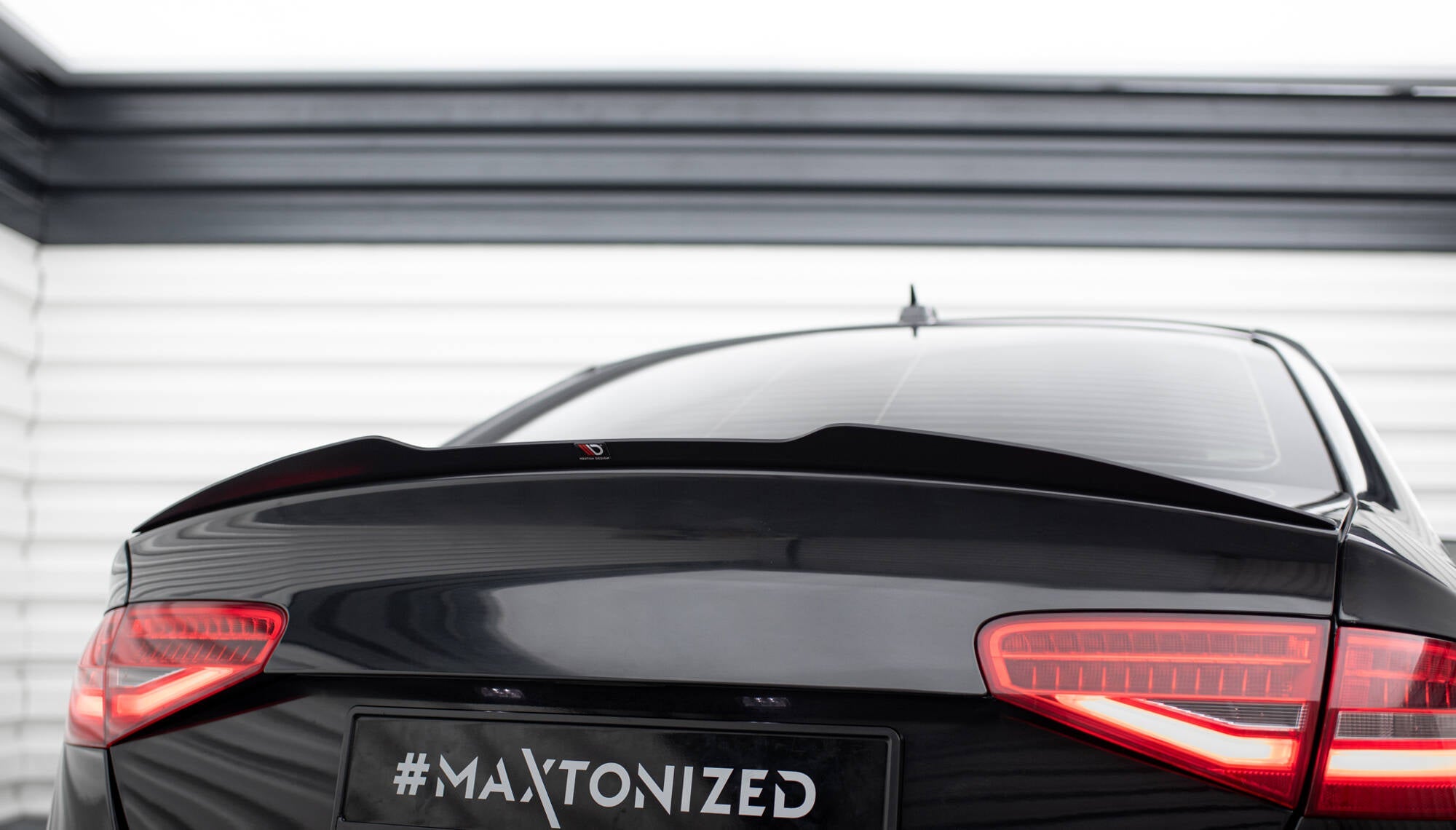 Maxton Design - Spoiler CAP für Audi S4 B8 FL Limousine - Aerowerk.