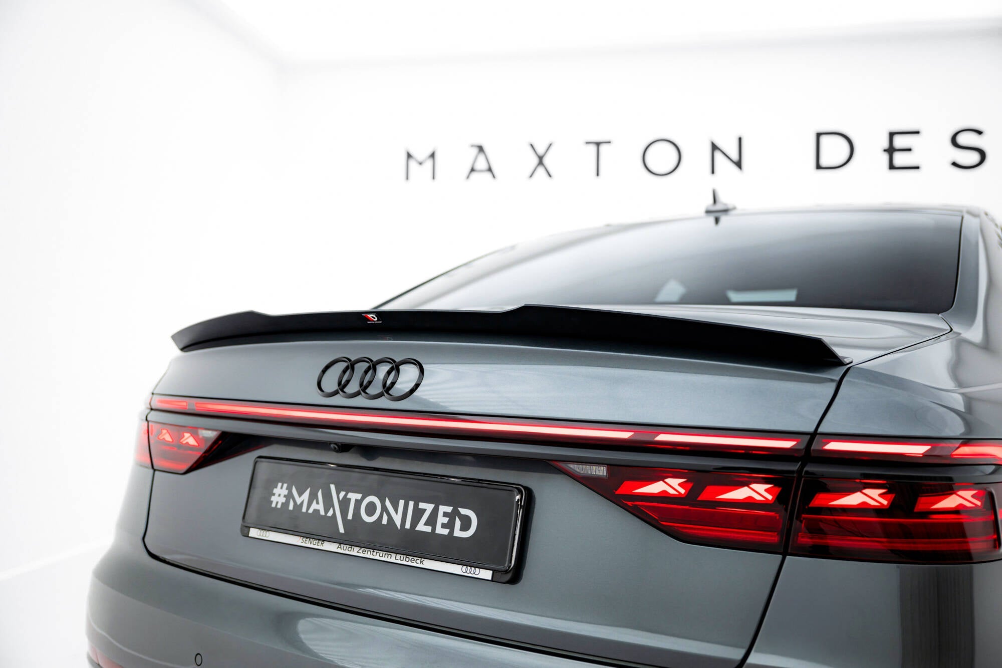 Maxton Design - Spoiler CAP für Audi S8 / A8 S - Line D5 Facelift - Aerowerk.