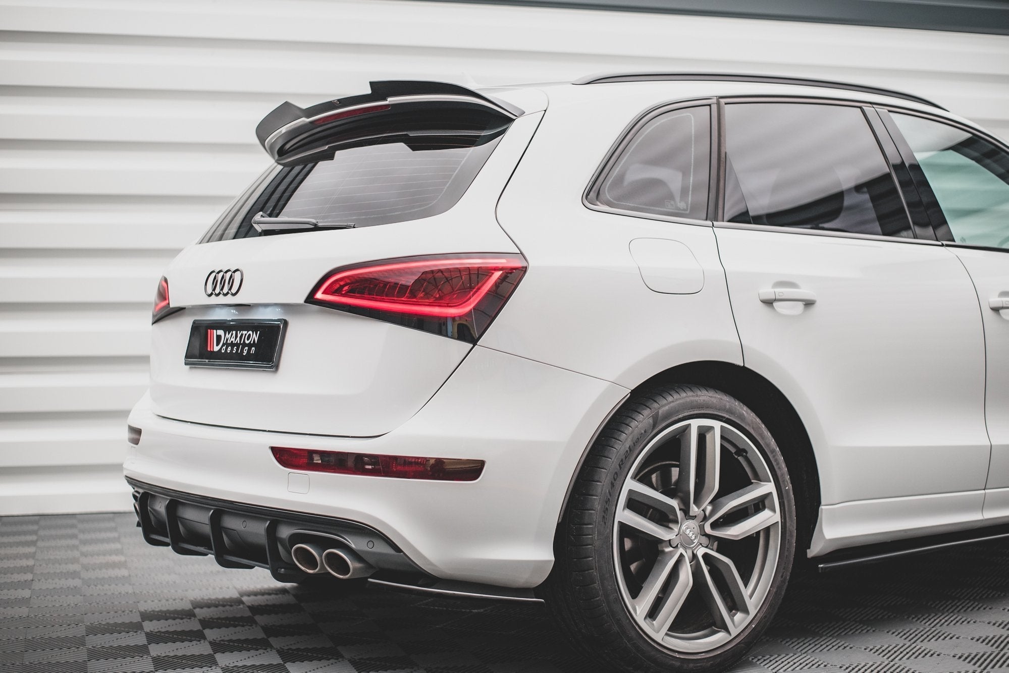 Maxton Design - Spoiler CAP für Audi SQ5 / Q5 S - Line Mk1 (8R) - Aerowerk.