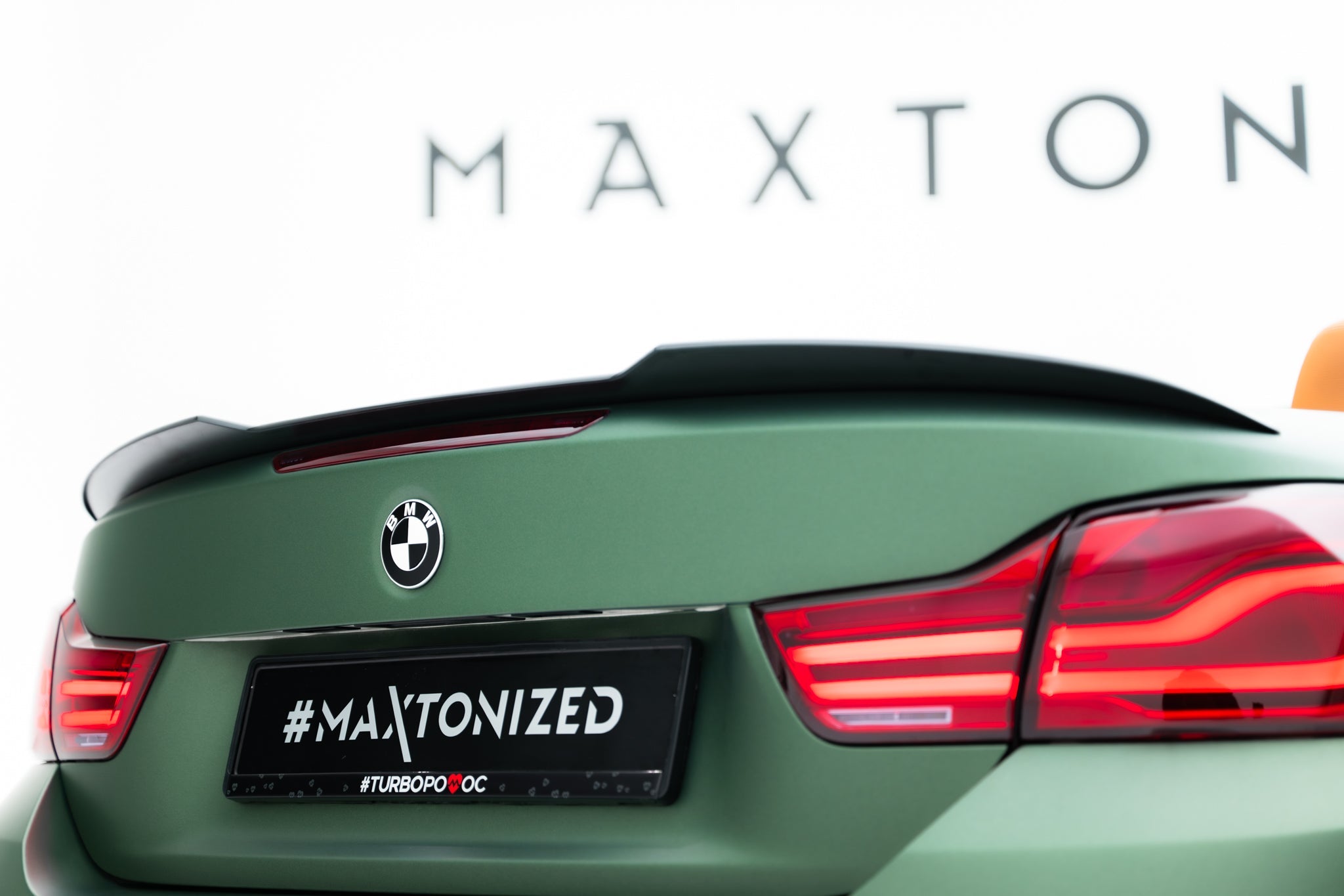 Maxton Design - Spoiler CAP für BMW 4er Cabrio F33 - Aerowerk.