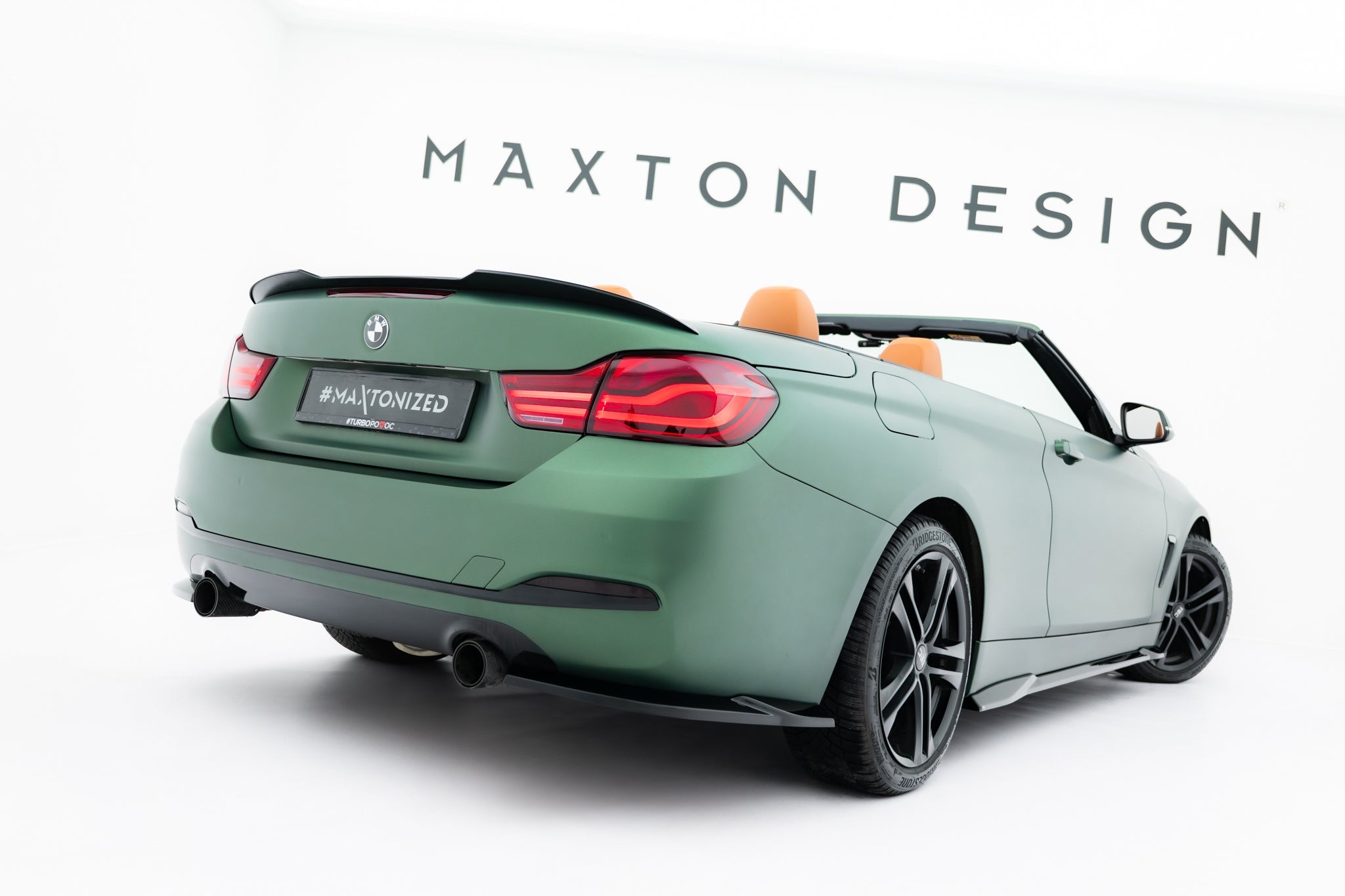 Maxton Design - Spoiler CAP für BMW 4er Cabrio F33 - Aerowerk.