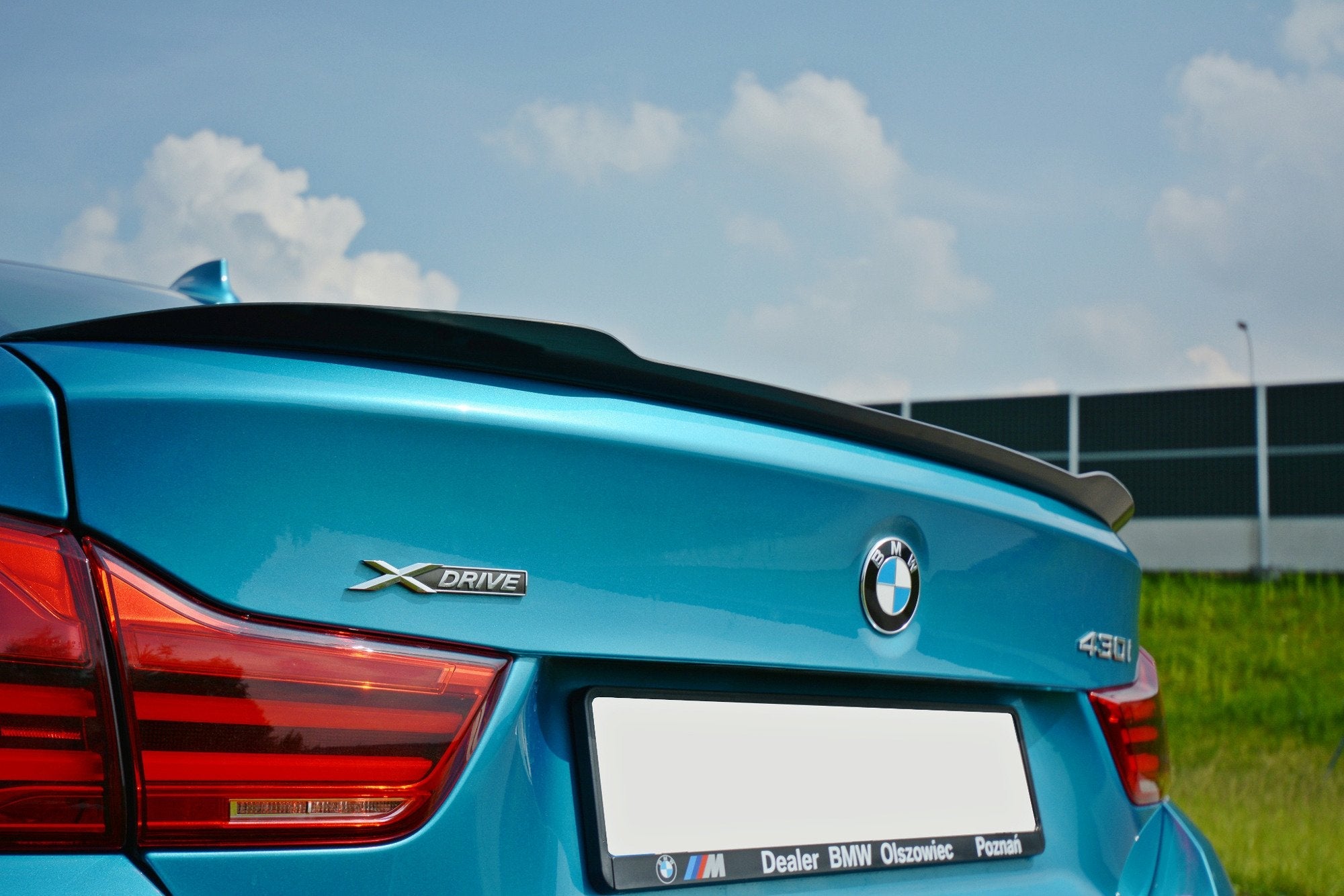 Maxton Design - Spoiler CAP für BMW 4er Gran Coupe Standard / M - Paket F36 / F36 Facelift - Aerowerk.