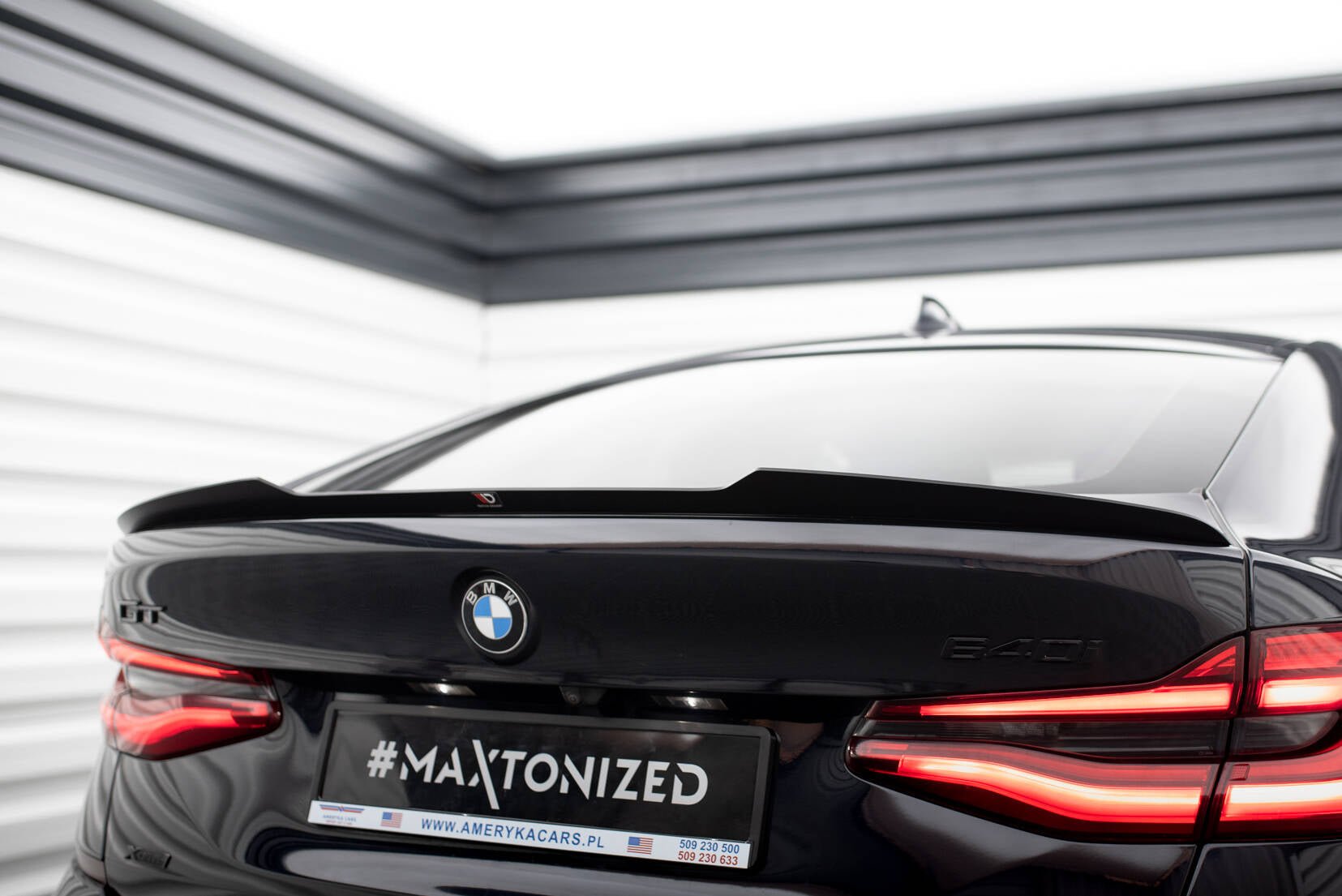 Maxton Design - Spoiler CAP für BMW 6er GT G32 M - Paket - Aerowerk.