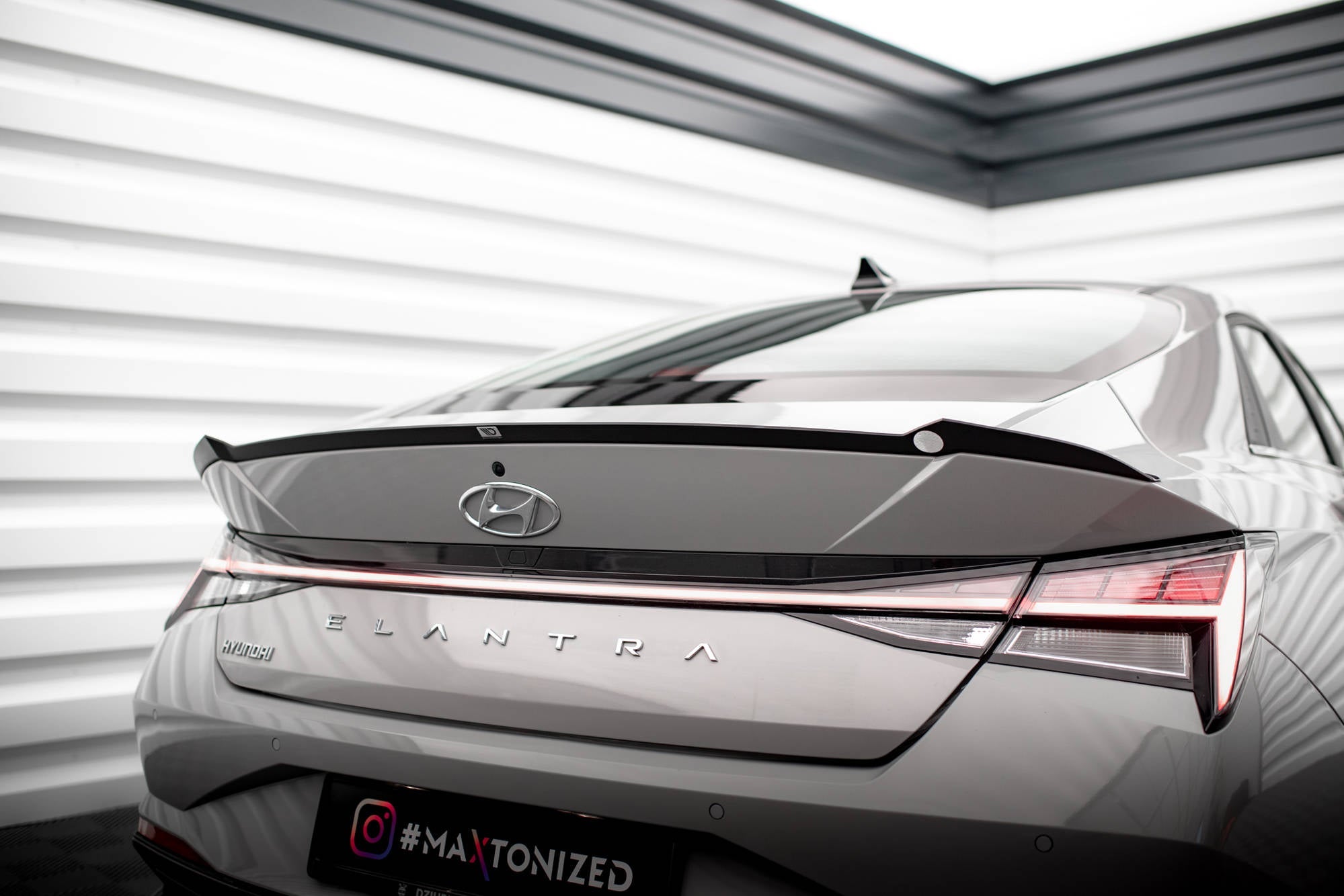 Maxton Design - Spoiler CAP für Hyundai Elantra Mk7 - Aerowerk.