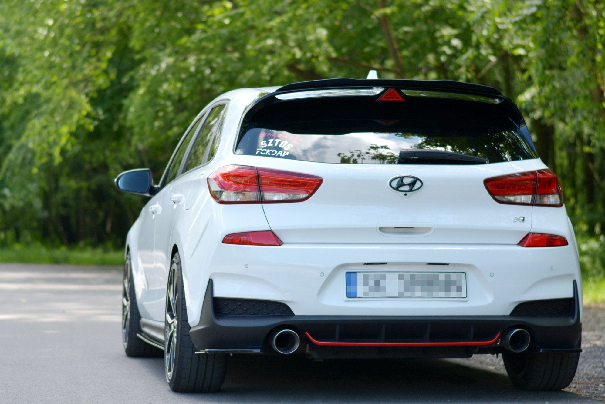 Maxton Design - Spoiler CAP für Hyundai I30 N Mk3 Hatchback - Aerowerk.