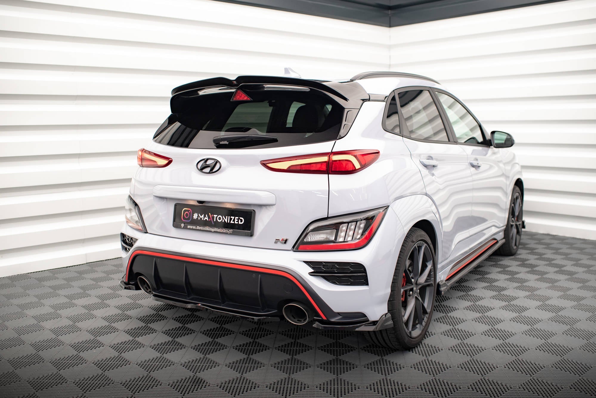 Maxton Design - Spoiler CAP für Hyundai Kona N Mk1 - Aerowerk.