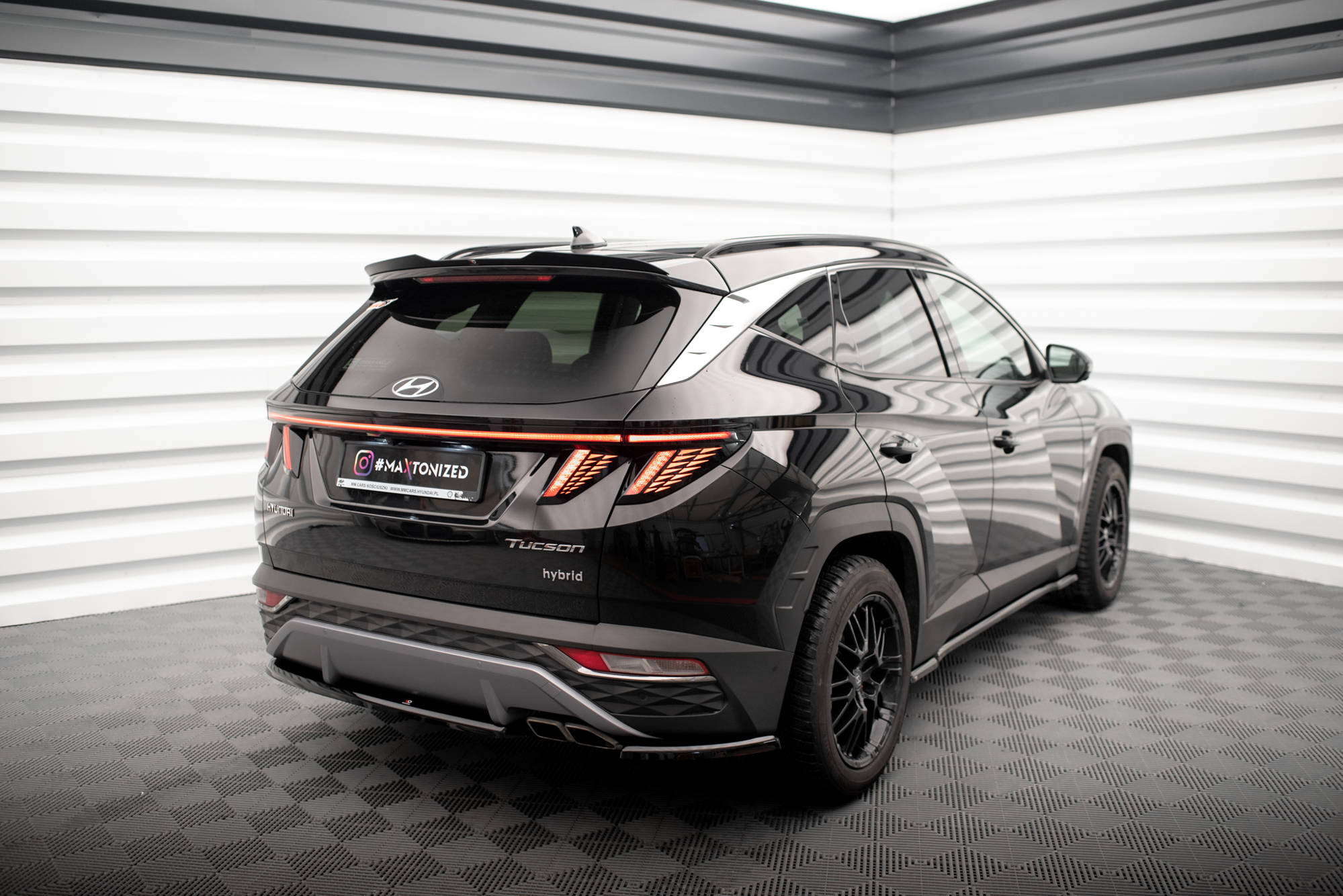 Maxton Design - Spoiler CAP für Hyundai Tucson Mk4 Facelift - Aerowerk.