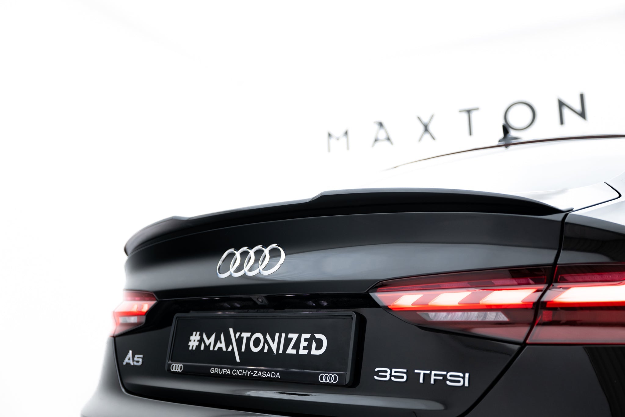 Maxton Design - Spoiler CAP V.1 für Audi A5 F5 Sportback - Aerowerk.