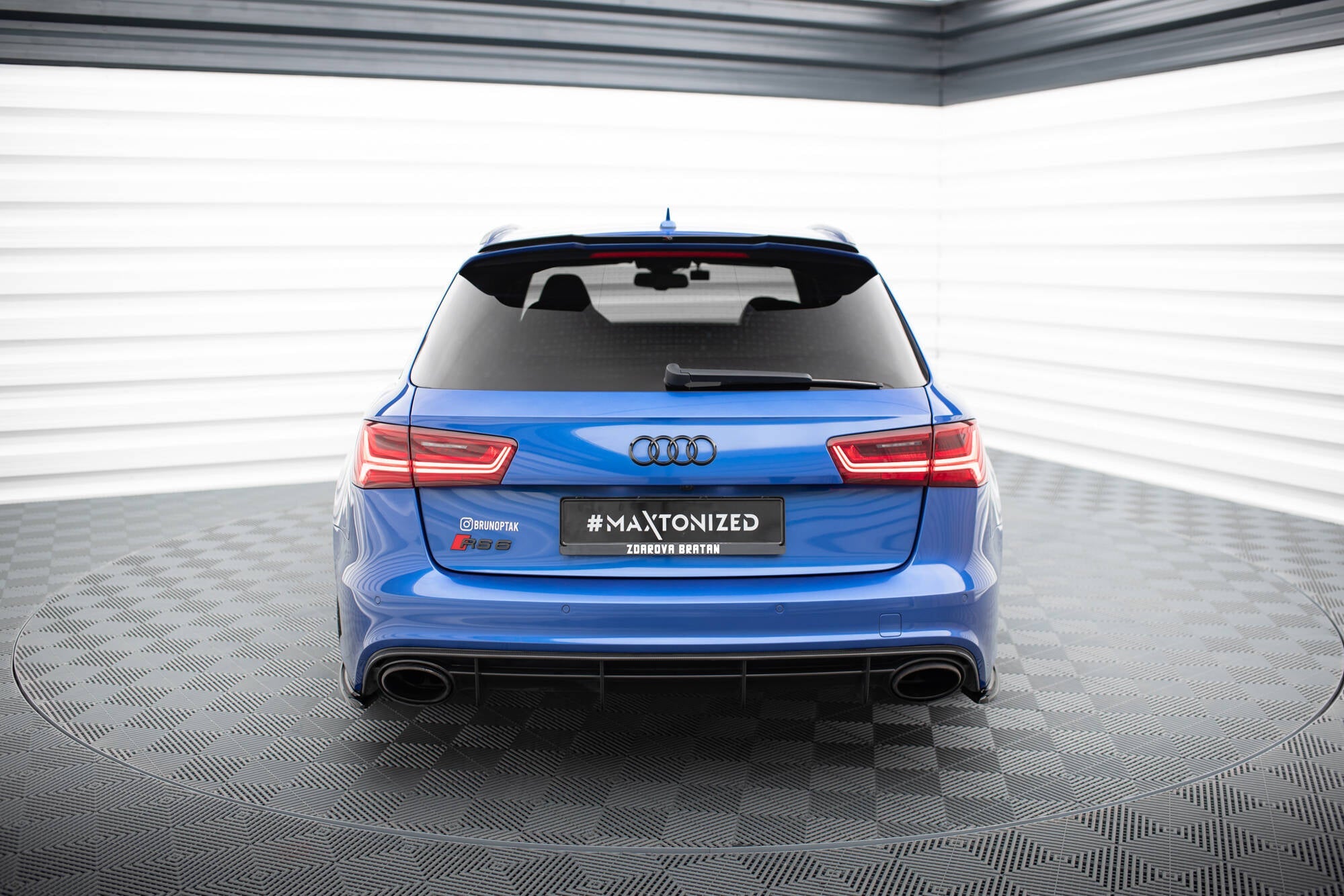 Maxton Design - Spoiler CAP V.1 für Audi RS6 C7 / C7 Facelift - Aerowerk.