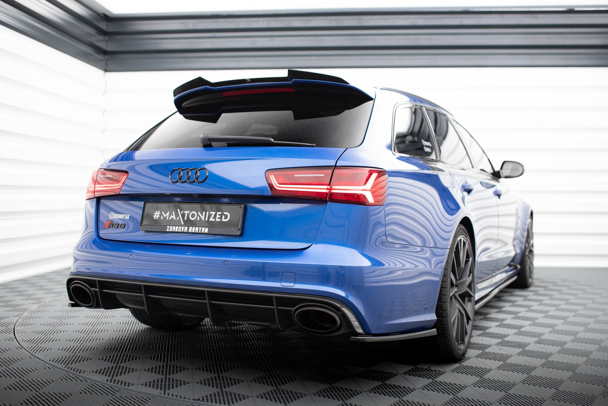 Maxton Design - Spoiler CAP V.2 für Audi RS6 C7 / C7 Facelift - Aerowerk.