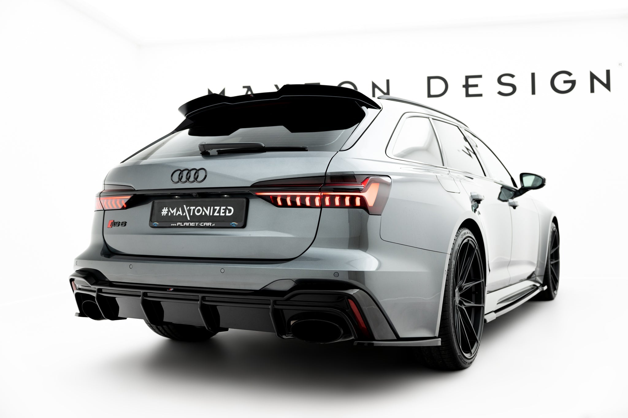 Maxton Design - Spoiler CAP V.2 für Audi RS6 C8 - Aerowerk.