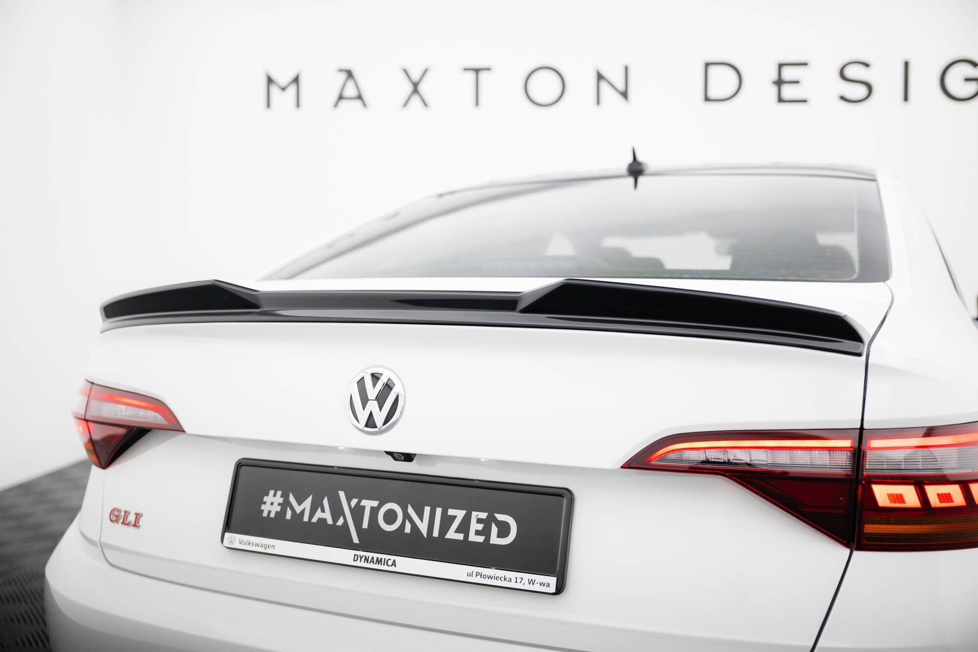 Maxton Design - Spoiler für 3D Volkswagen Jetta GLI Mk7 - Aerowerk.