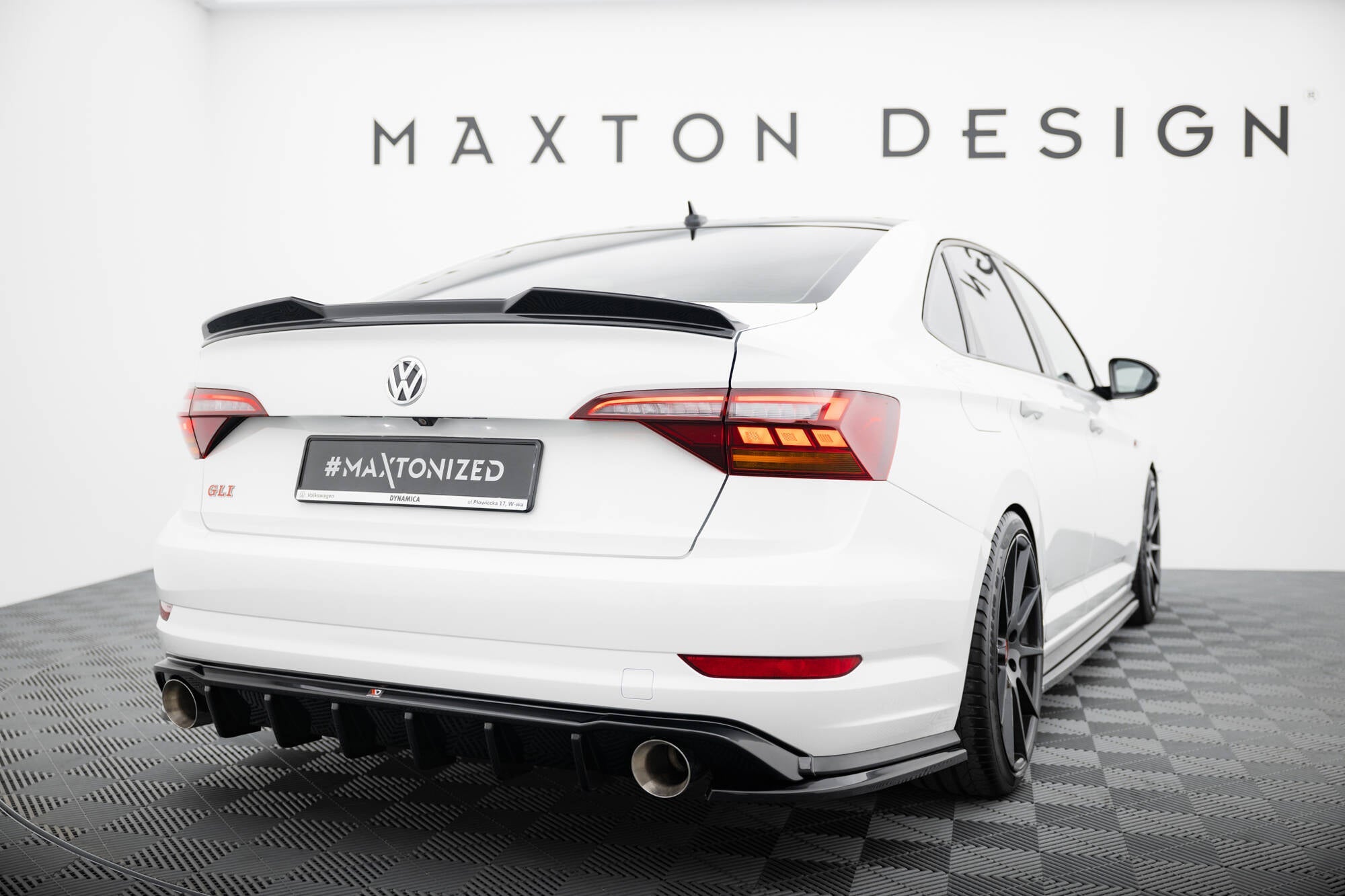 Maxton Design - Spoiler für 3D Volkswagen Jetta GLI Mk7 - Aerowerk.