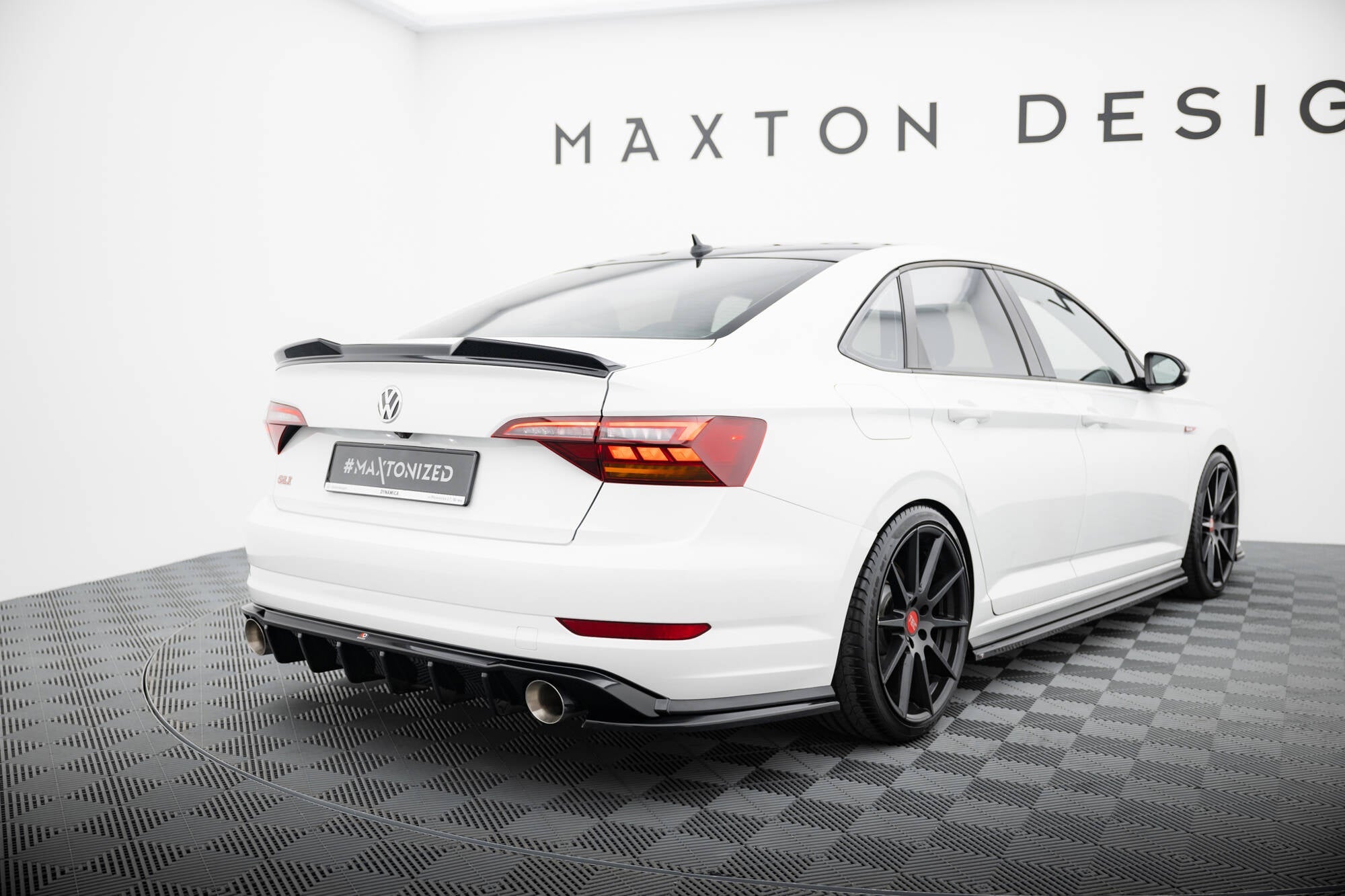Maxton Design - Spoiler für 3D Volkswagen Jetta GLI Mk7 - Aerowerk.
