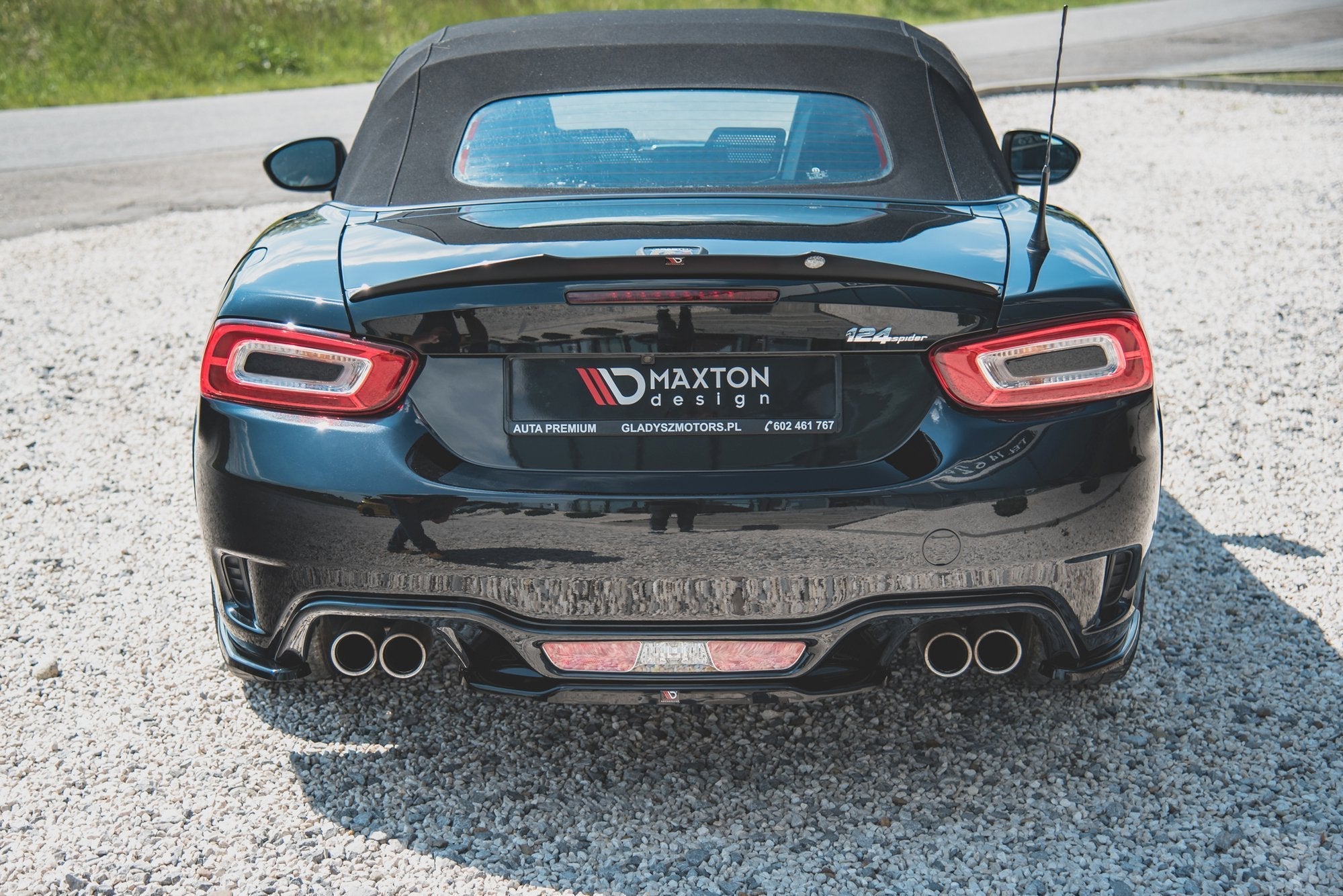 Maxton Design - Spoiler für Abarth 124 Spider - Aerowerk.
