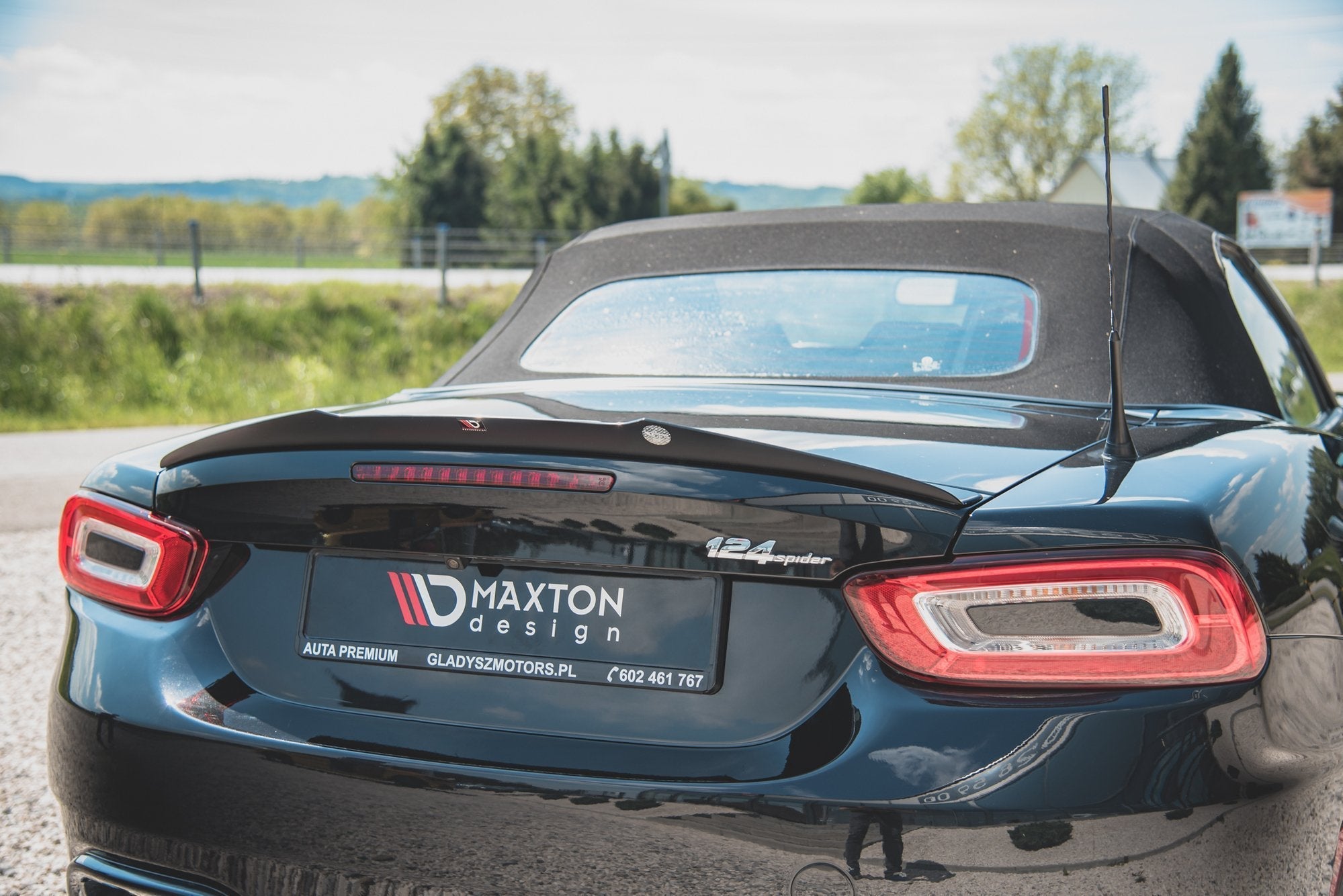 Maxton Design - Spoiler für Abarth 124 Spider - Aerowerk.