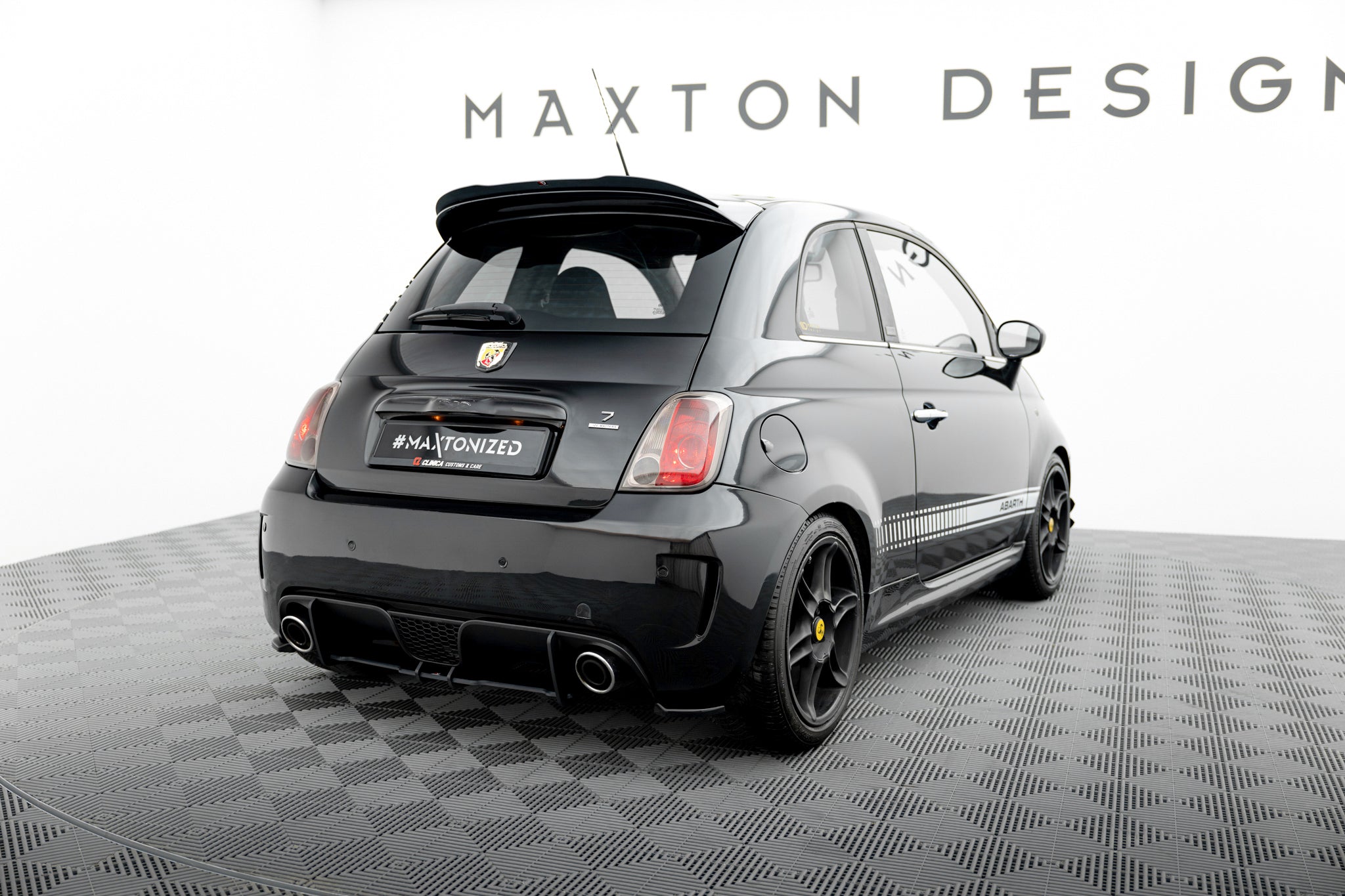 Maxton Design - Spoiler für Abarth 500 Mk1 - Aerowerk.
