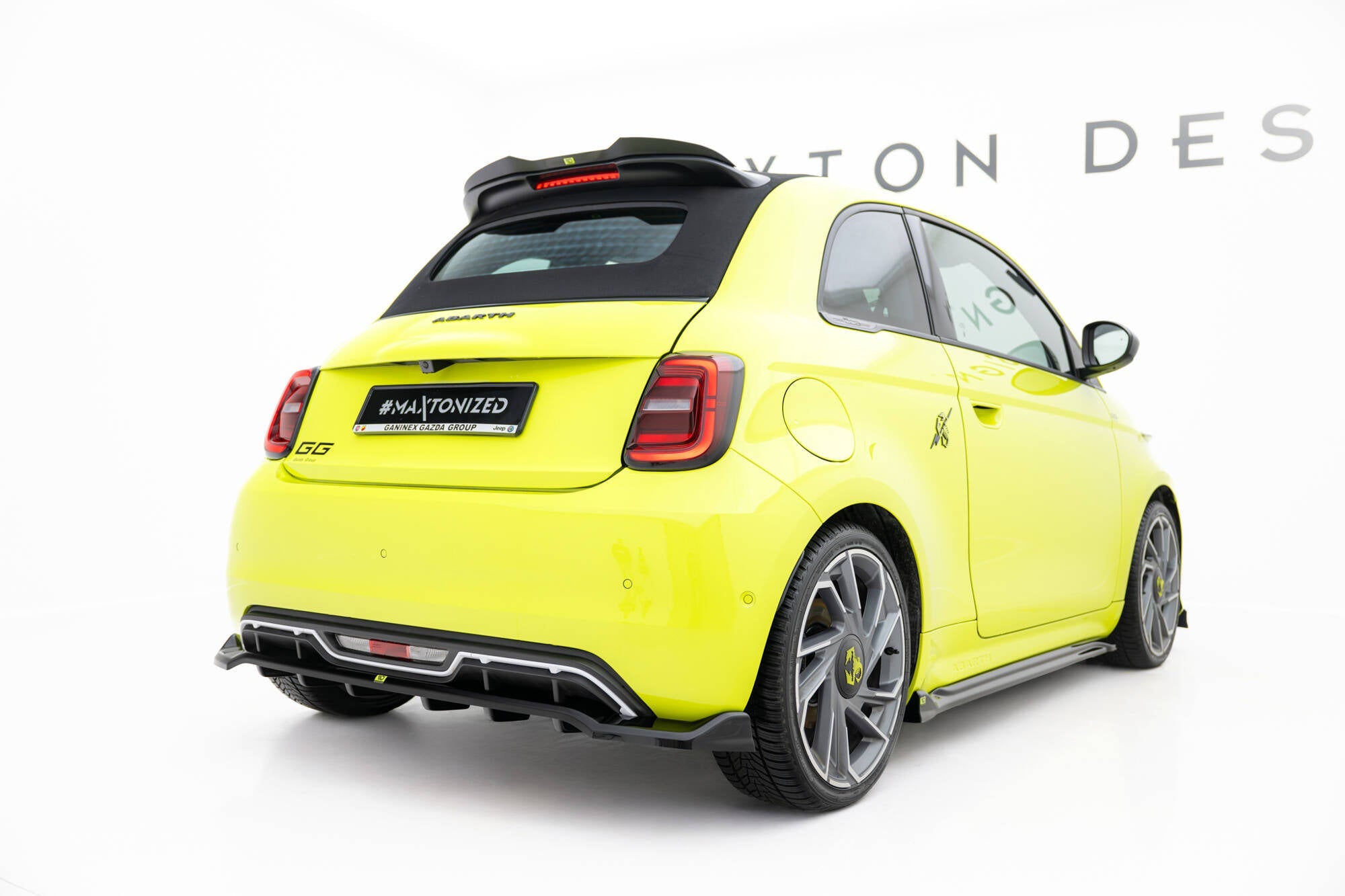 Maxton Design - Spoiler für Abarth 500e - Aerowerk.