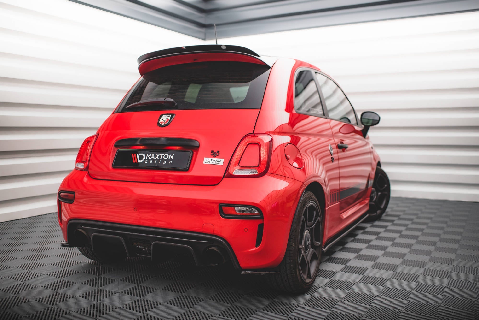 Maxton Design - Spoiler für Abarth 595 Mk1 Facelift - Aerowerk.