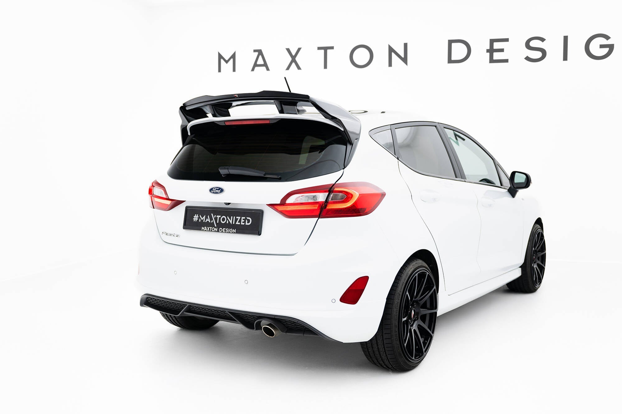 Maxton Design - Spoiler für Ford Fiesta ST / ST - Line Mk8 / Mk8 Facelift (Für Spoiler FO - FI - 8 - ST - FH1FP) - Aerowerk.