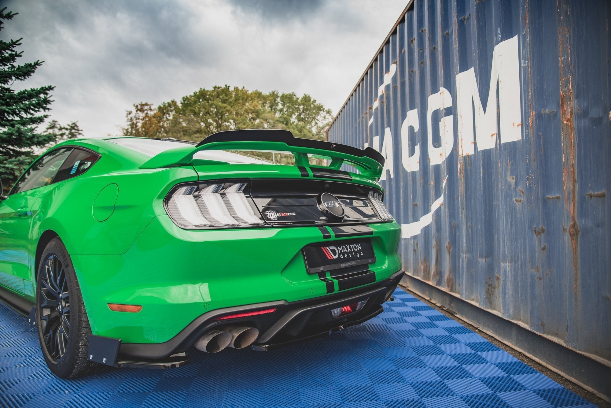 Maxton Design - Spoiler für Ford Mustang GT Mk6 Facelift - Aerowerk.