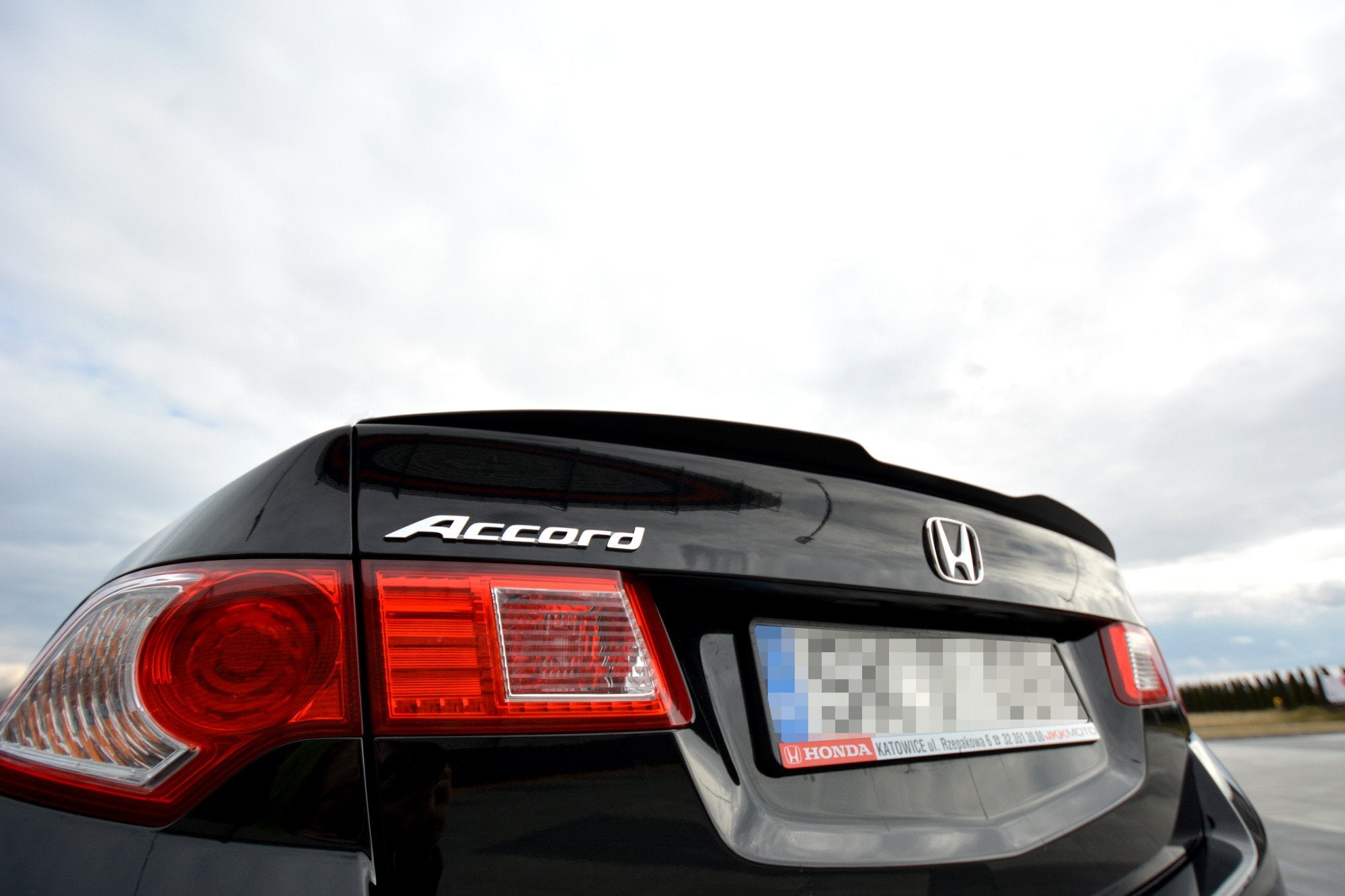 Maxton Design - Spoiler für HONDA ACCORD MK8. CU - Serie vor Facelift SEDAN - Aerowerk.
