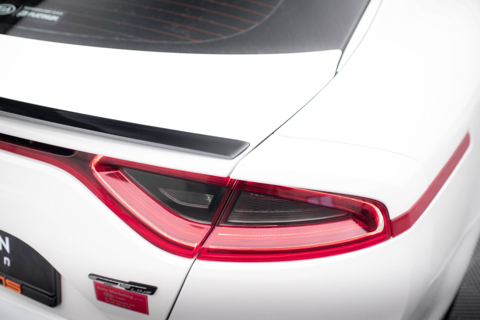 Maxton Design - Spoiler für Kia Stinger GT / GT - Line / Standard Mk1 - Aerowerk.
