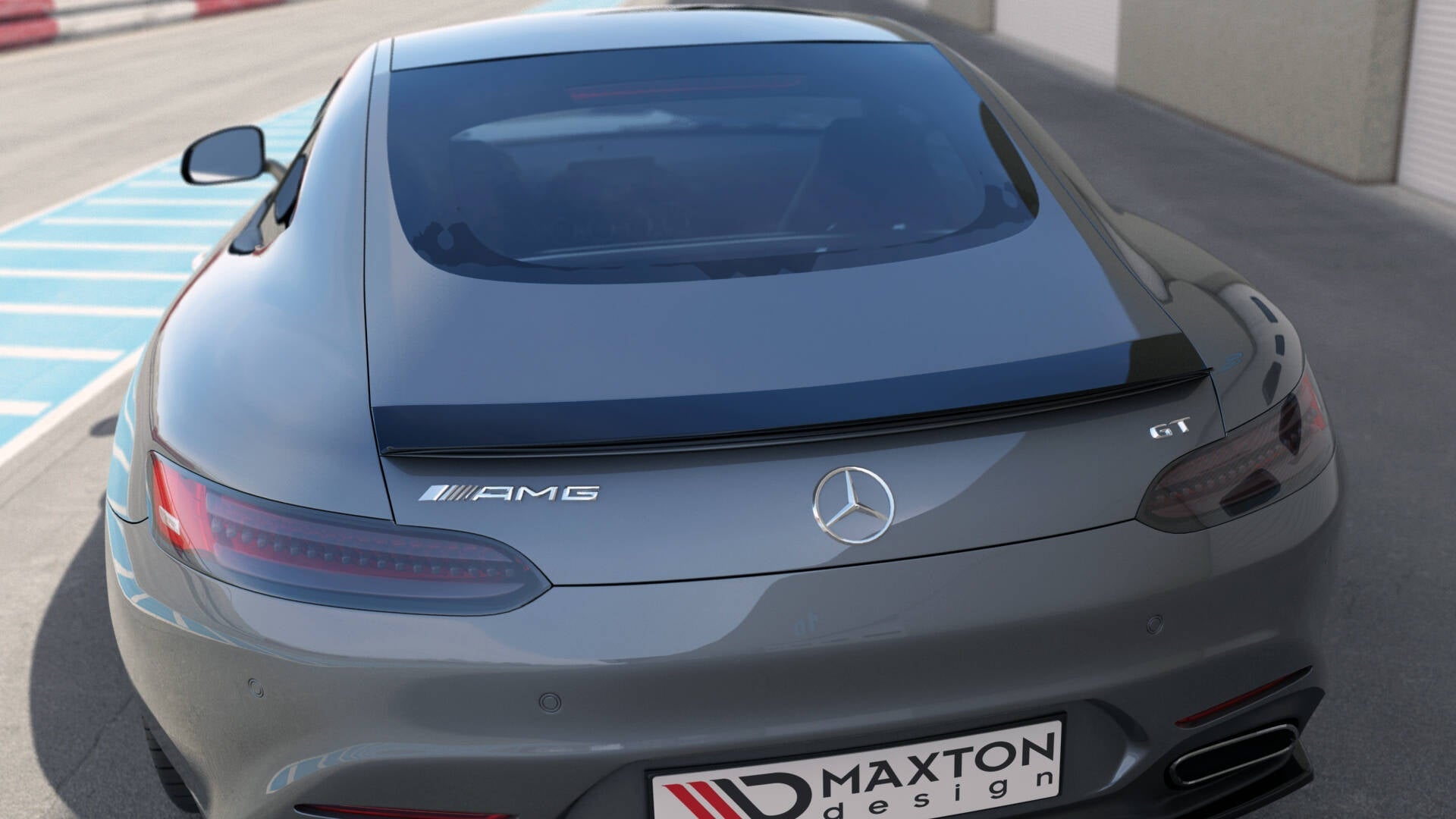 Maxton Design - Spoiler für Mercedes - AMG GT / GT S C190 Facelift - Aerowerk.
